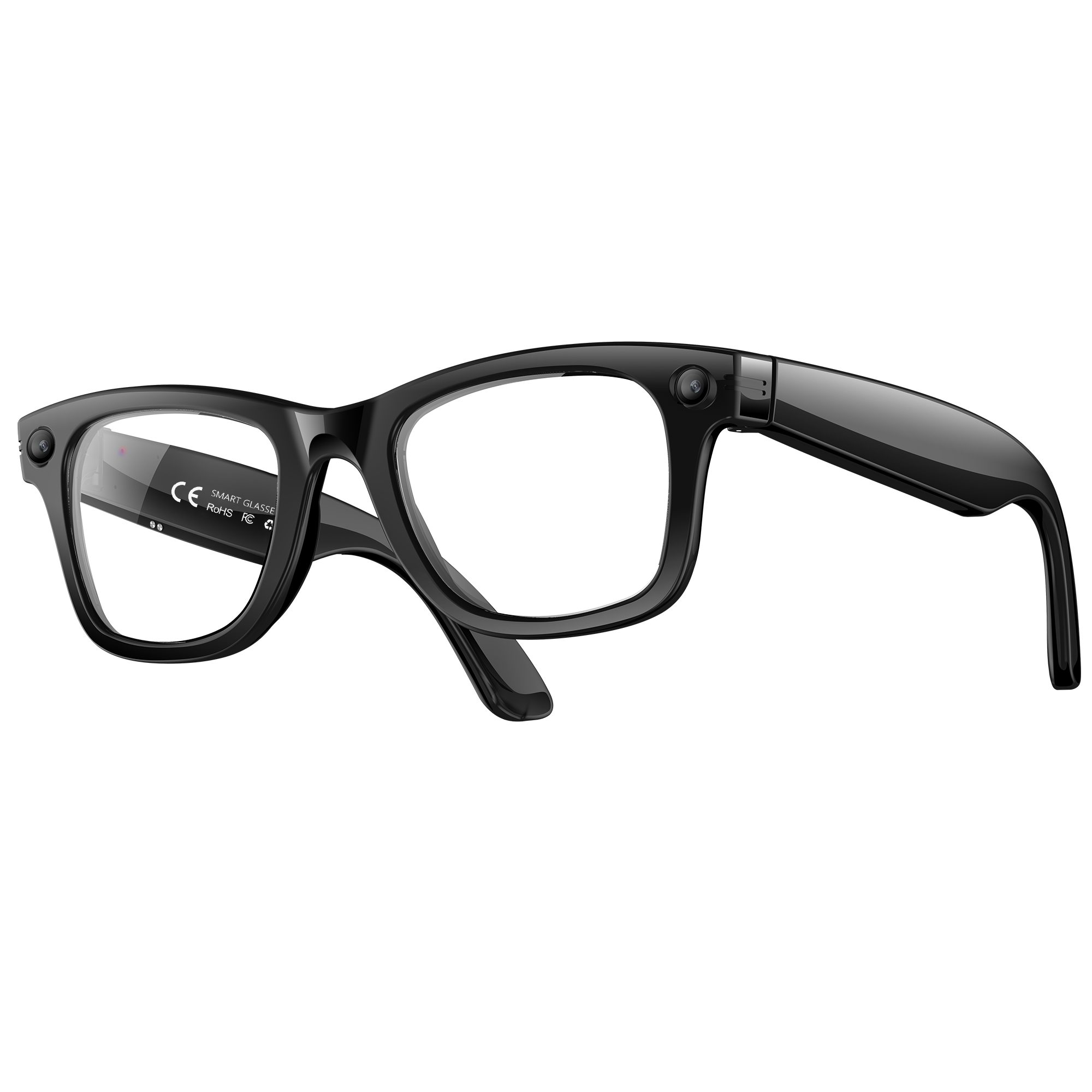 Zevelora Sonnenbrille mit Kamera 1080P KI Brille mit Echtzeitübersetzung (1-St) IntelligenteBrille für Anrufe Musik Sprachsteuerung und Foto