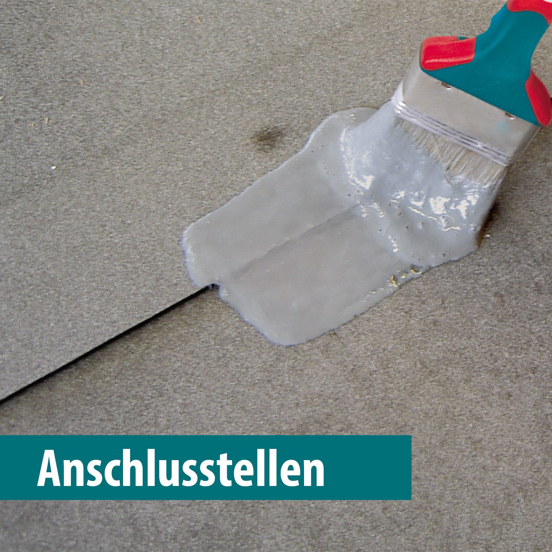 Baufix Dichtstoff Multi-Dicht mittelgrau 1 - 6 kg für 0,6 - 3 m², Dichtmasse, 1K-Abdichtung, hochflexibel, UV-beständig & rissüberbrückend
