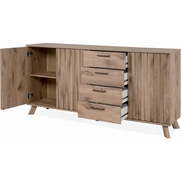 Finori Kommode Kommode WELLINGTON 51A Sideboard Schweden Eiche