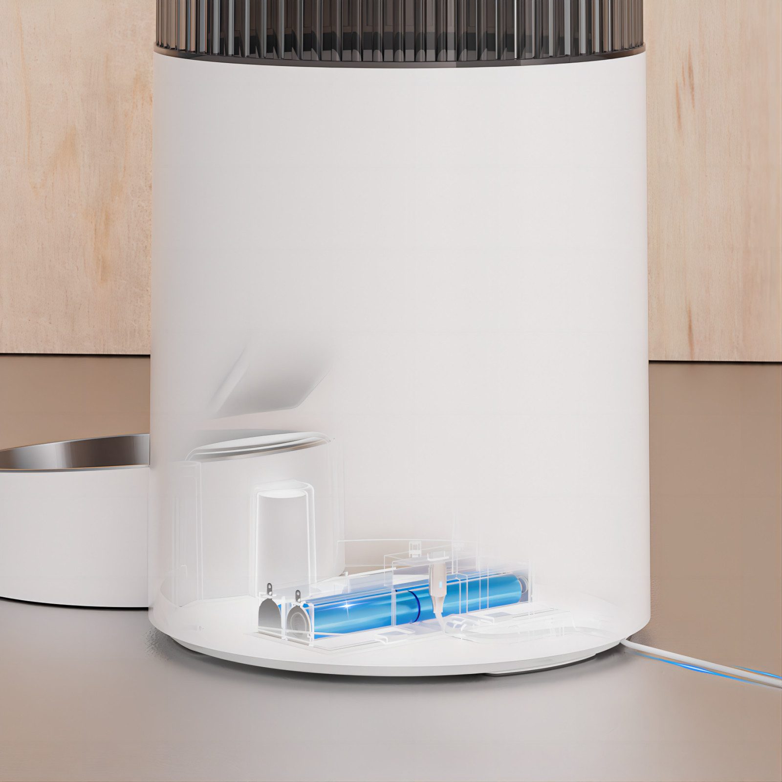 AstroPet Katzen-Futterautomat 2.5L mit Edelstahl Futternapf, APP Steuerung, Futtermangel Erinnerung