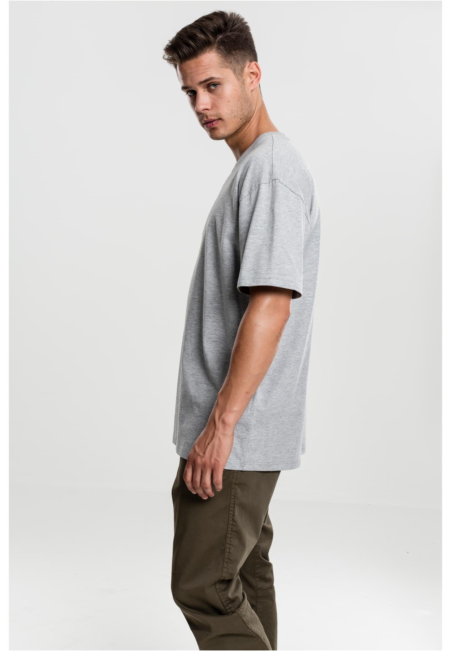 URBAN Herren Oversized Tee T-Shirt (1-tlg) grey Heavy CLASSICS