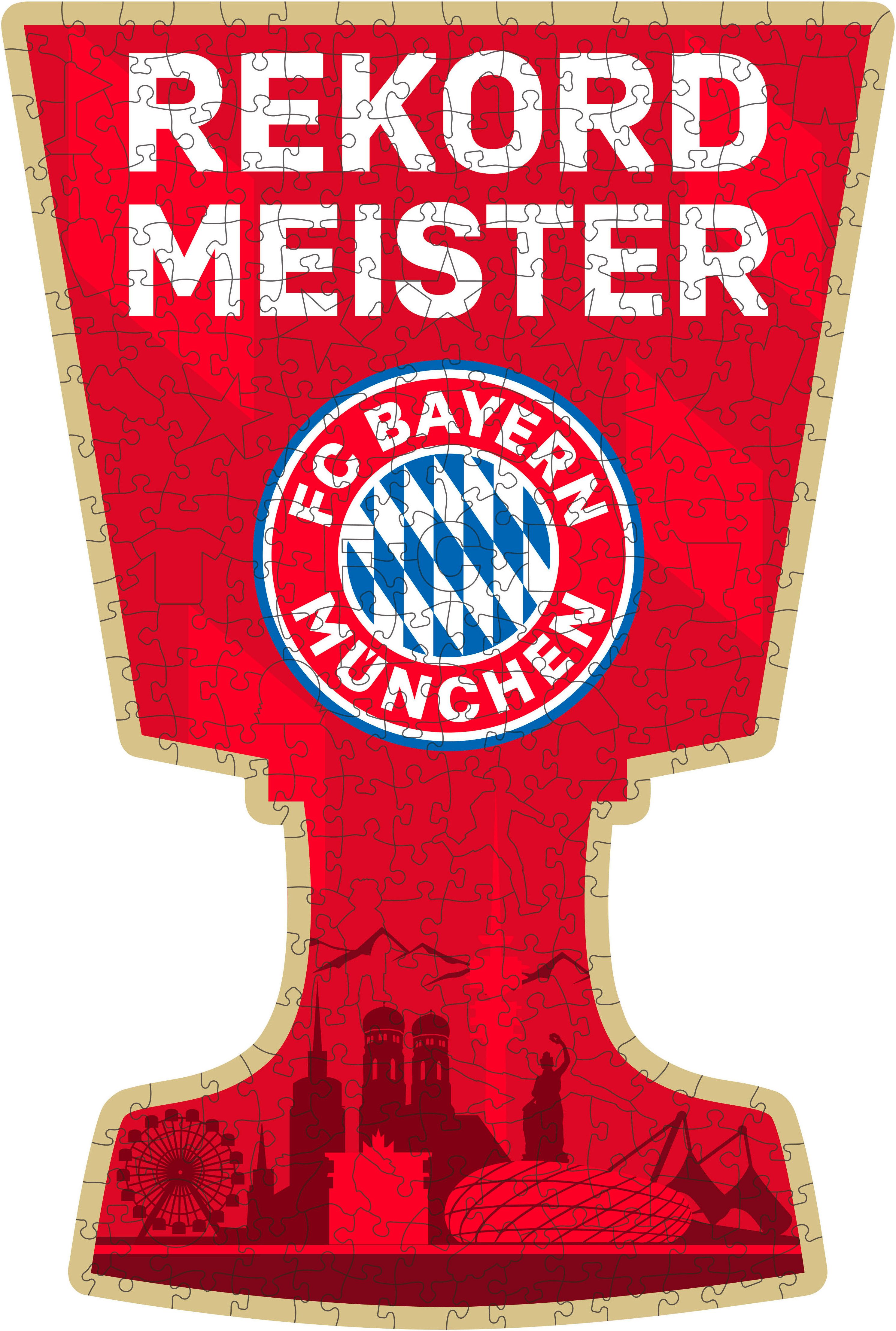 Ravensburger Konturenpuzzle Wooden, FC Bayern München, 300 Puzzleteile, aus günstig online kaufen