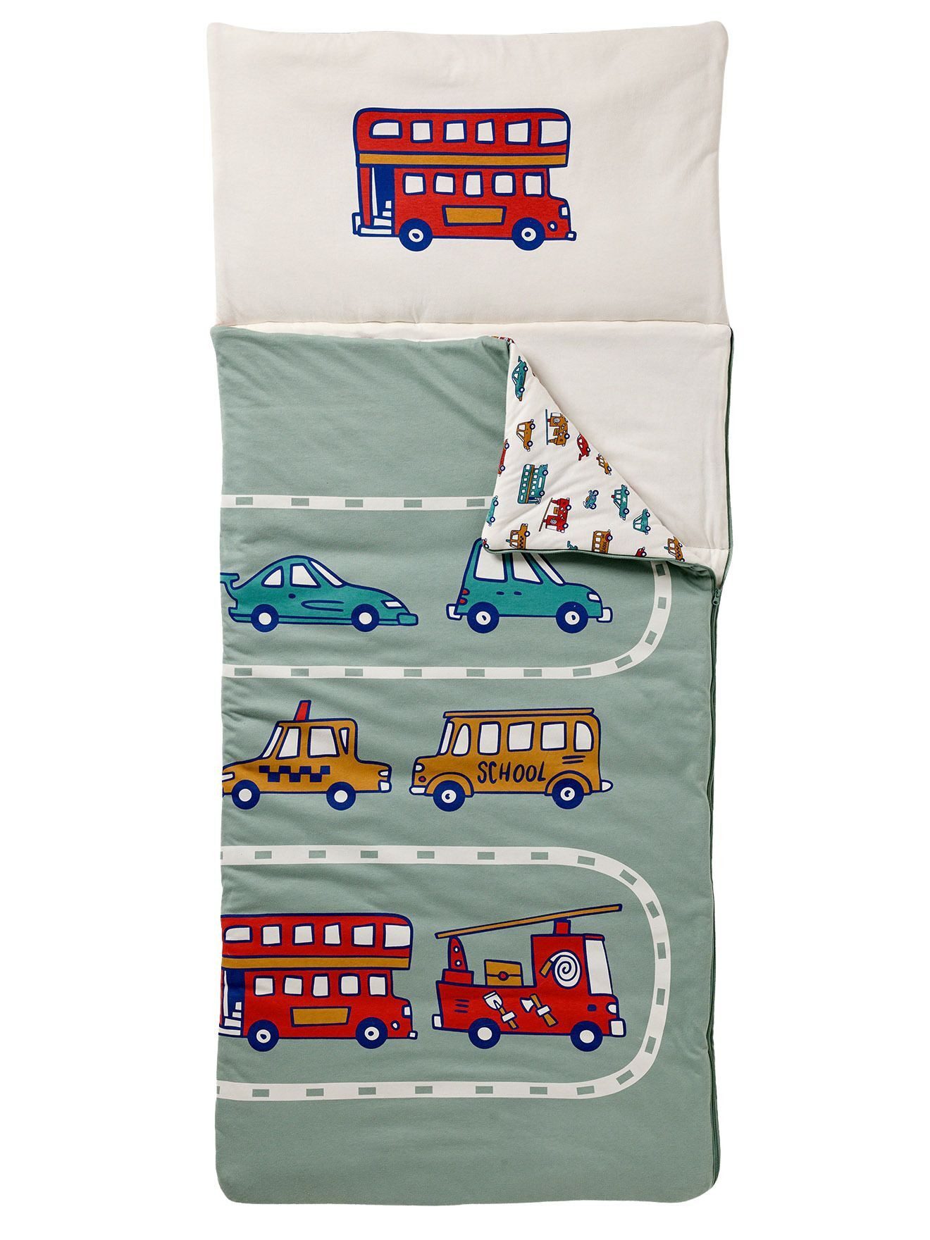 vertbaudet Kinderschlafsack Schlafsack Kinder AUTOS