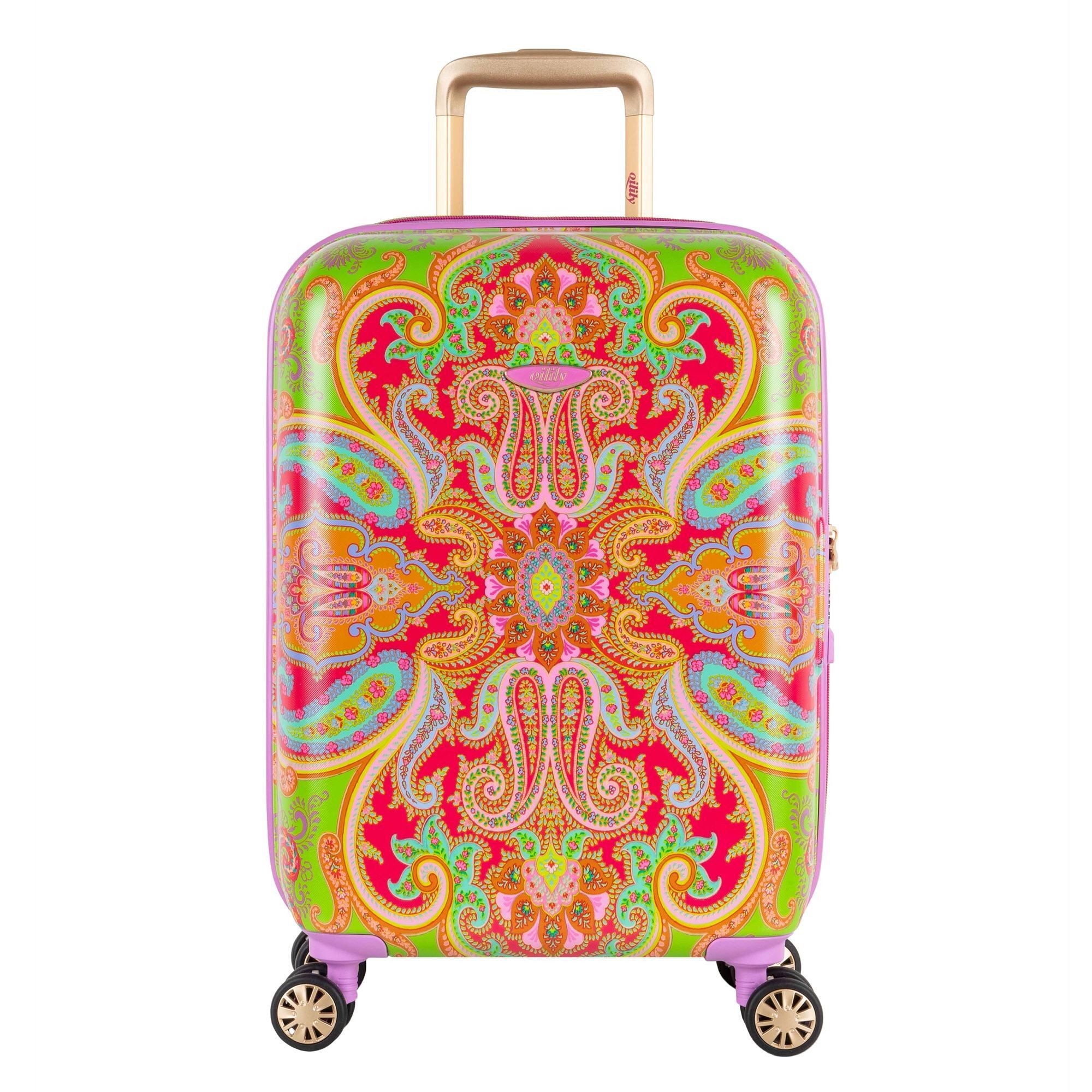Oilily Hartschalen-Trolley Travel, 4 Rollen, Polycarbonat
