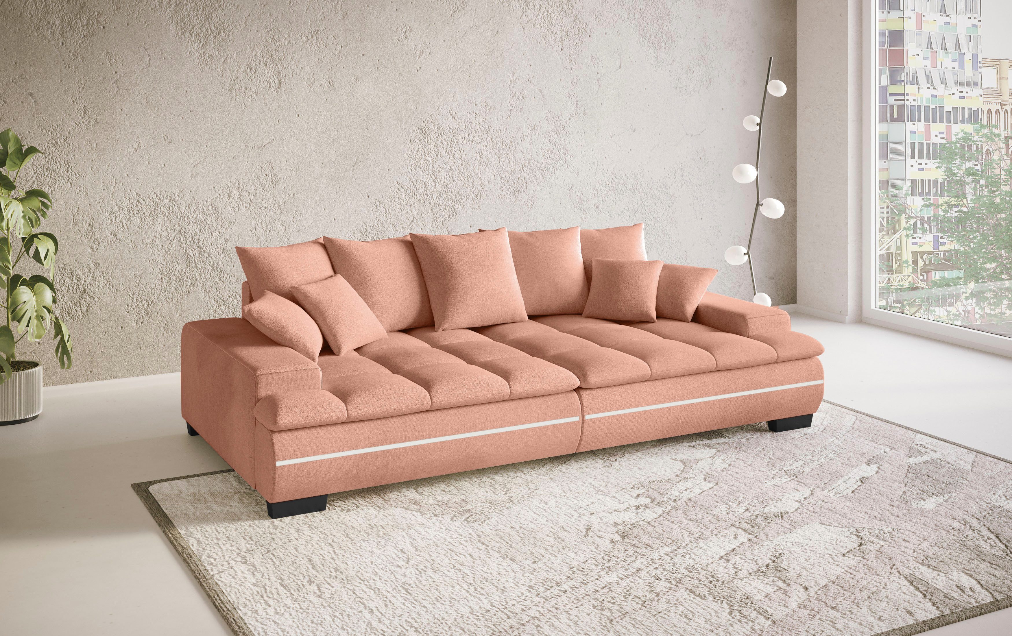 Mr. Couch Big-Sofa Haiti II, RGB-LED günstig online kaufen