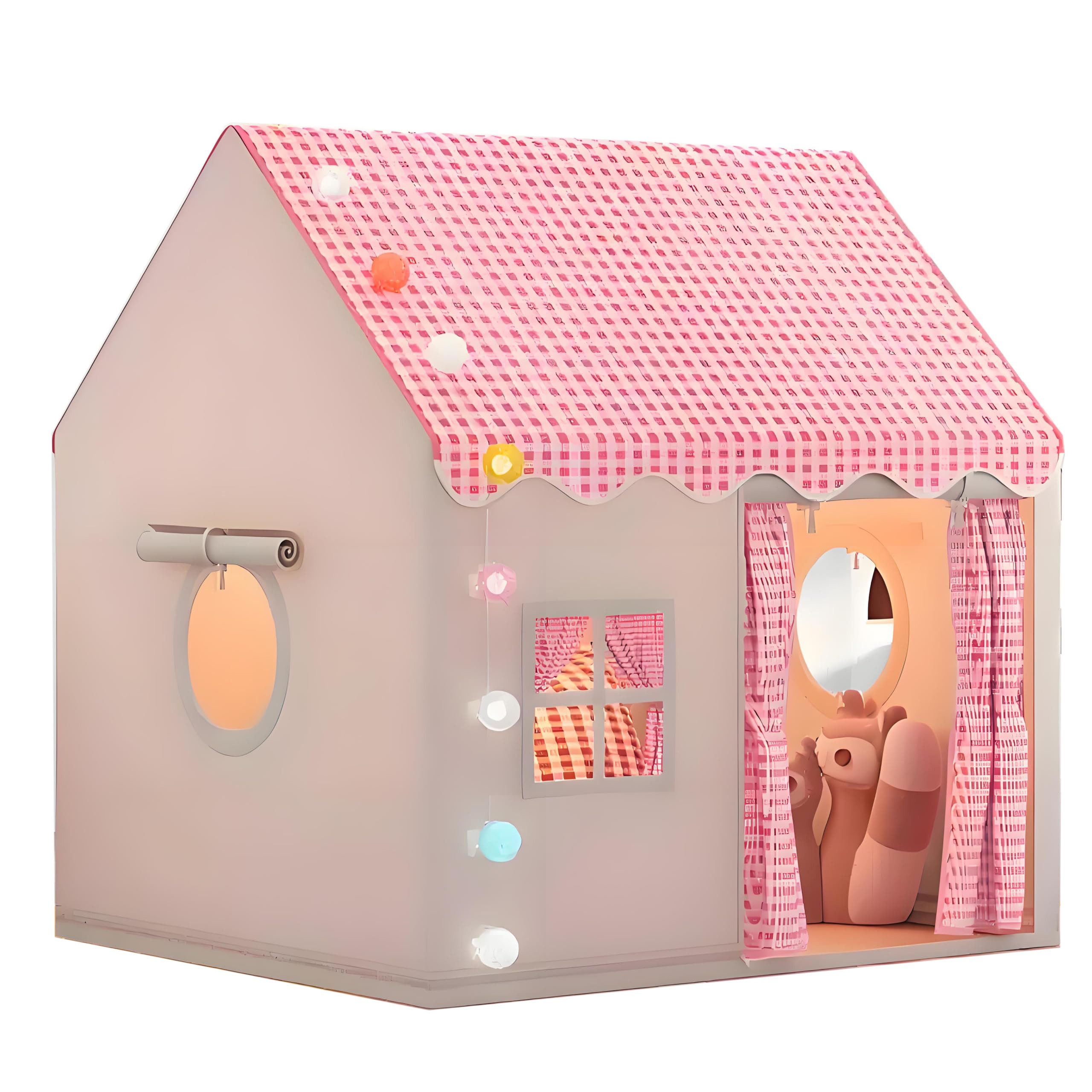 CLTYQ Spielzelt Kinderhauszelt Kinder Spielhaus Indoor, Kinder Bettzelt Spi günstig online kaufen