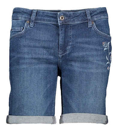 MUSTANG Shorts »MUSTANG Jeans-Shorts reizende Damen Bermuda Denim Kurze Hose Sommer-Hose Blau«