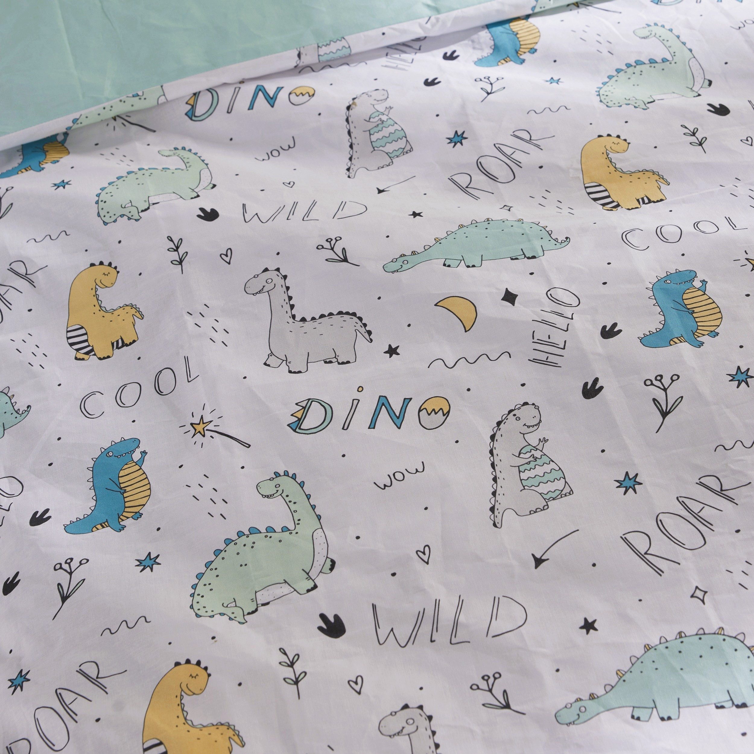 Familando Babybettwäsche Dinosaurier 100x135 40x60 cm günstig online kaufen