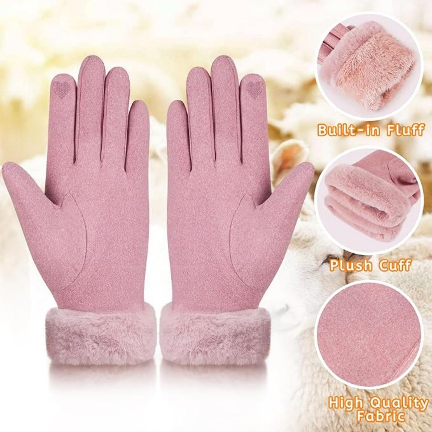 Coonoor Fleecehandschuhe Winterhandschuhe Damen,Handschuhe Warm mit günstig online kaufen