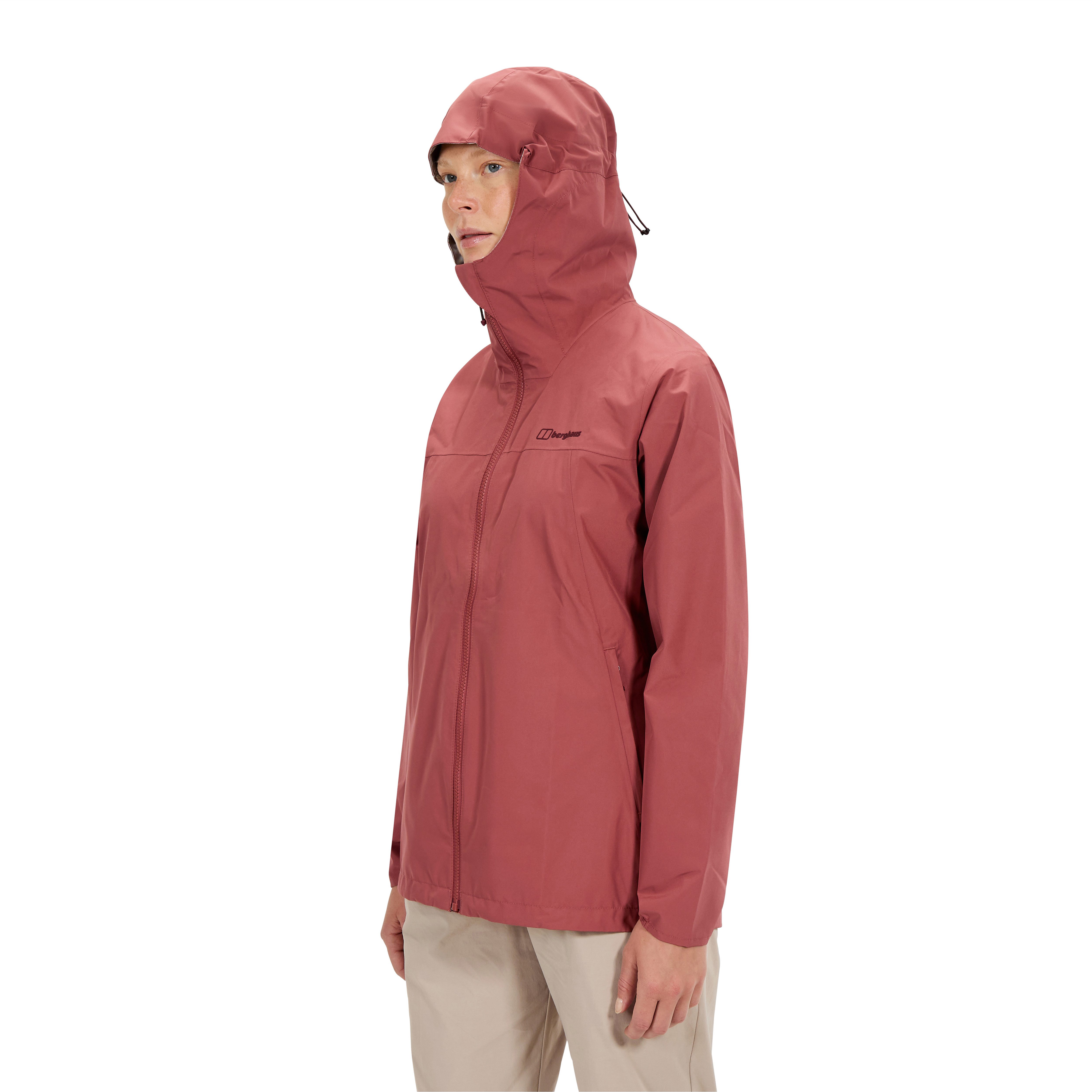 Berghaus Funktionsjacke W DELUGE PRO 3.0 JKT mit zwei Reißverschlusstaschen, atmungsaktiv, aus Polyester