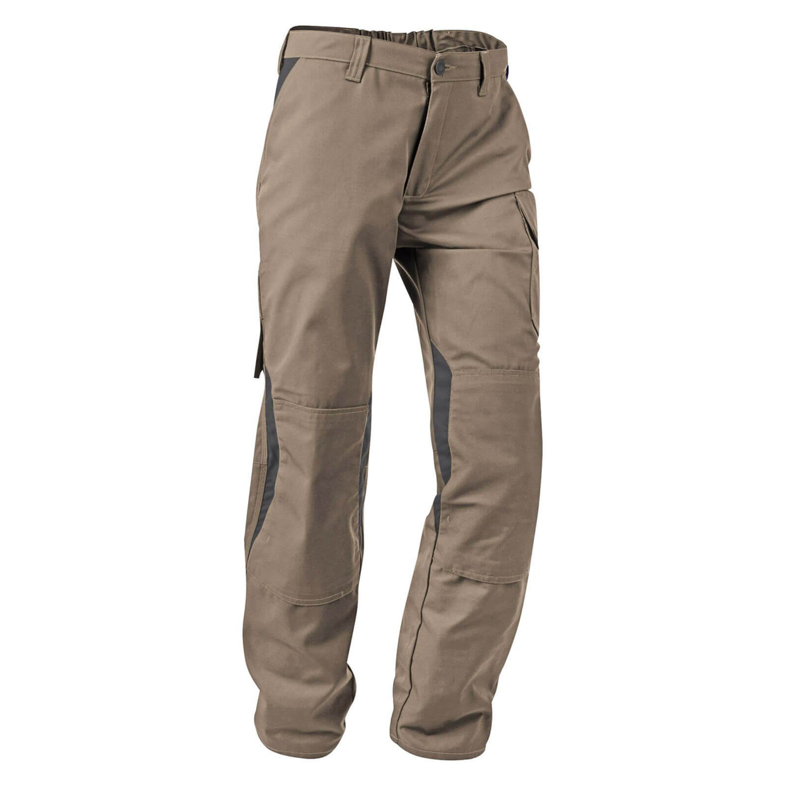 Kübler Arbeitshose Kübler Vita mix Hose sandbraun/anthrazit