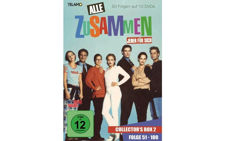Warner Music DVD Alle zusammen - jeder für sich Collector's Box 2 (Folge 51-100)