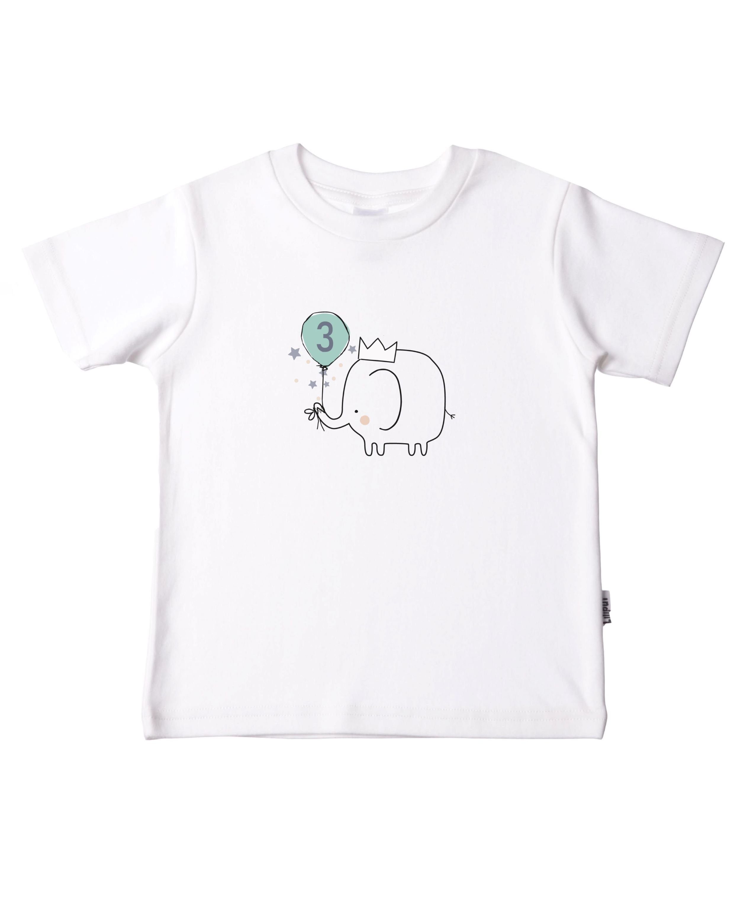 Liliput T-Shirt mit niedlichem 3 Elefant Front-Print