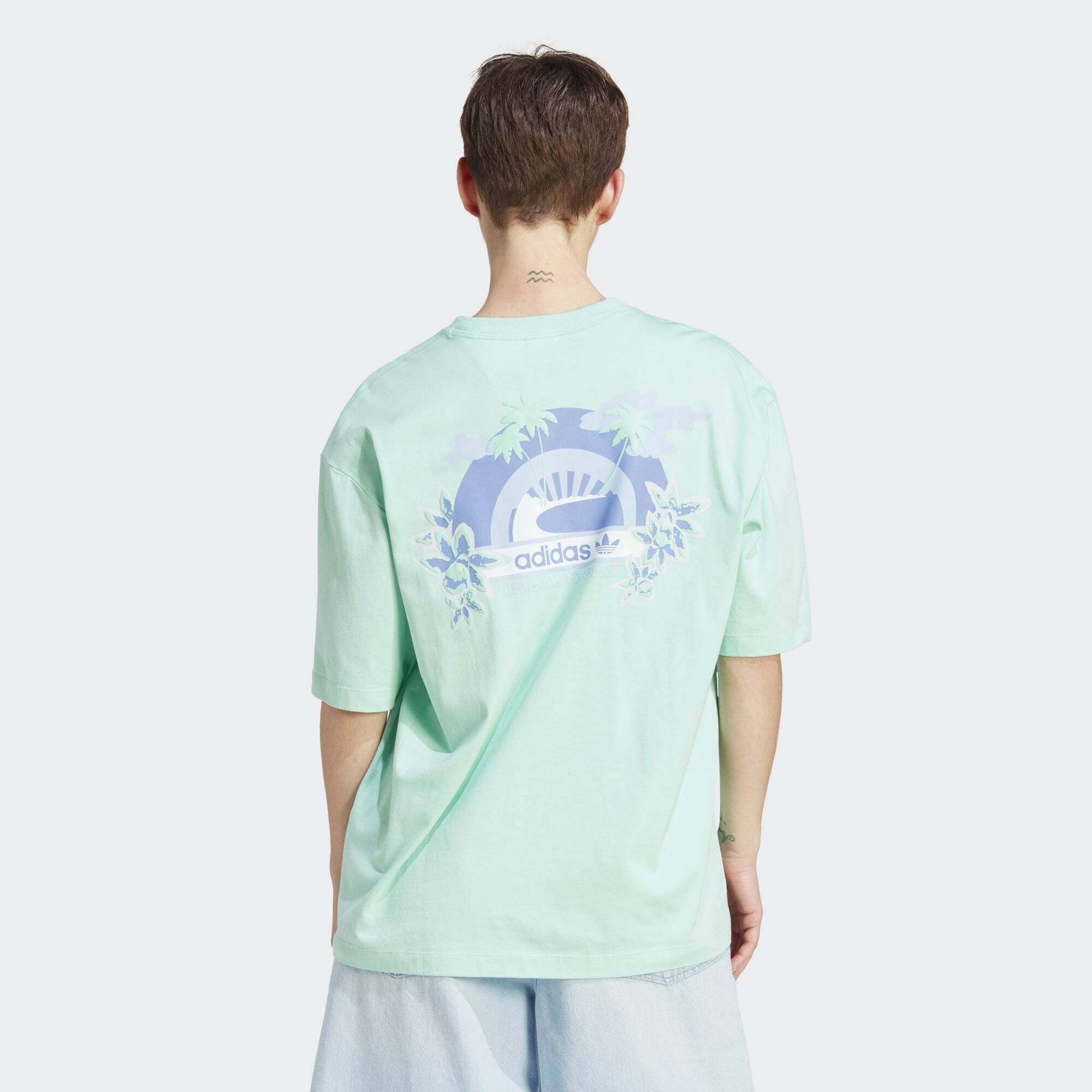 adidas Originals T-Shirt GRAPHIC T-SHIRT Easy Green