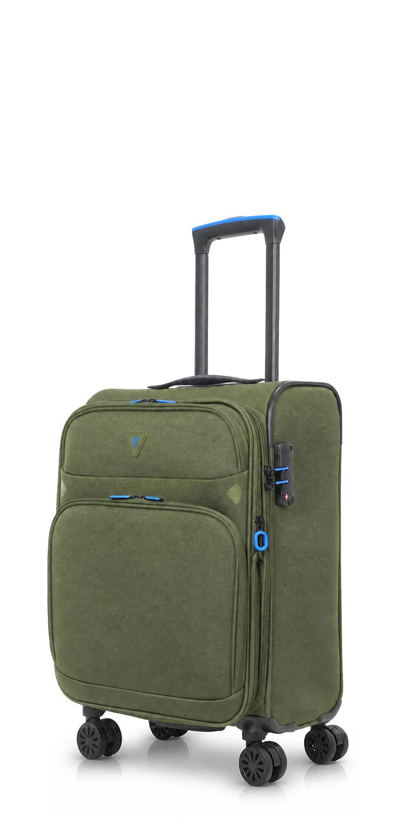 Verage Weichgepäck-Trolley Breeze, Erweiterbar Reisekoffer Stoffkoffer, 4 Rollen, Volumenerweiterung,TSA-Zahlenschloss, Handgepäck-Koffer S/M/L/Set