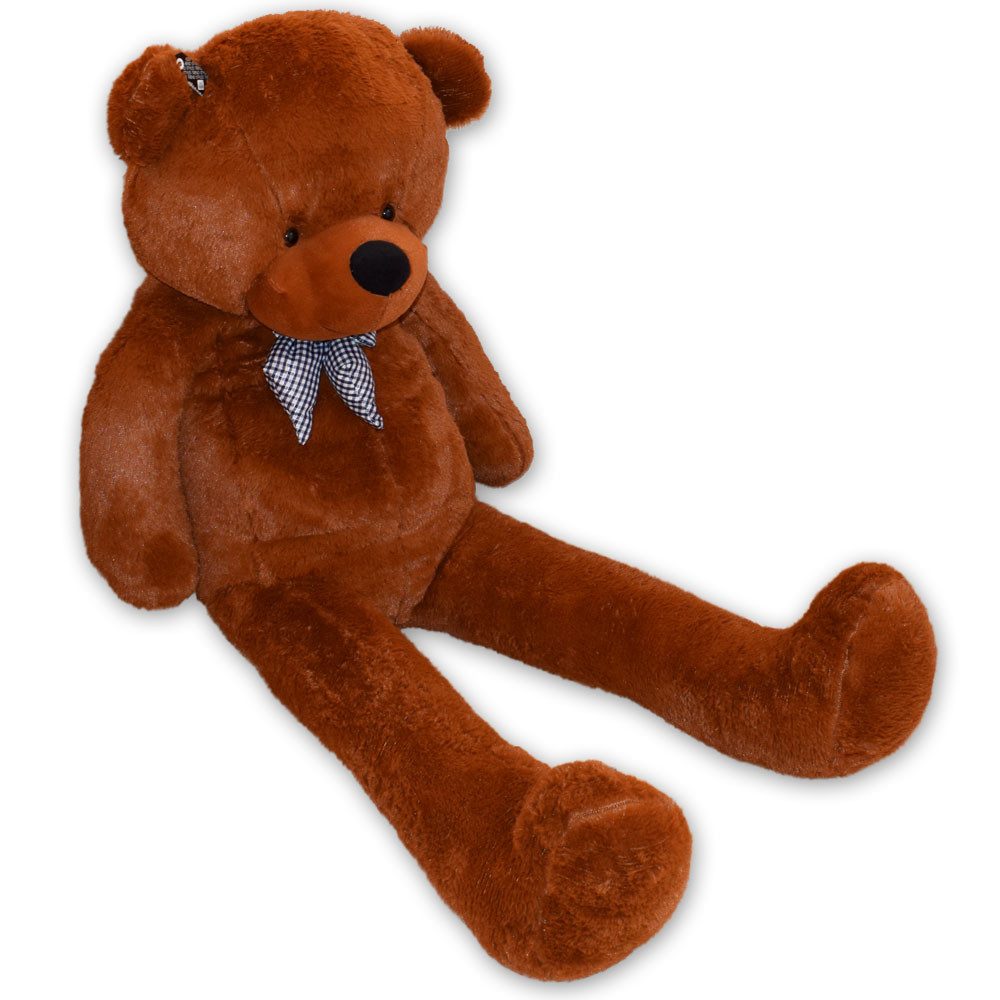 TE-Trend Kuscheltier Teddybär 160 cm XXL Riesen Teddy Bär Plüschbär braun ( günstig online kaufen