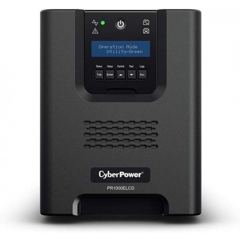 VA PR1000ELCD USV-Anlage - - USV schwarz Series SYSTEMS 1000 - CYBERPOWER - Watt 900 Professional