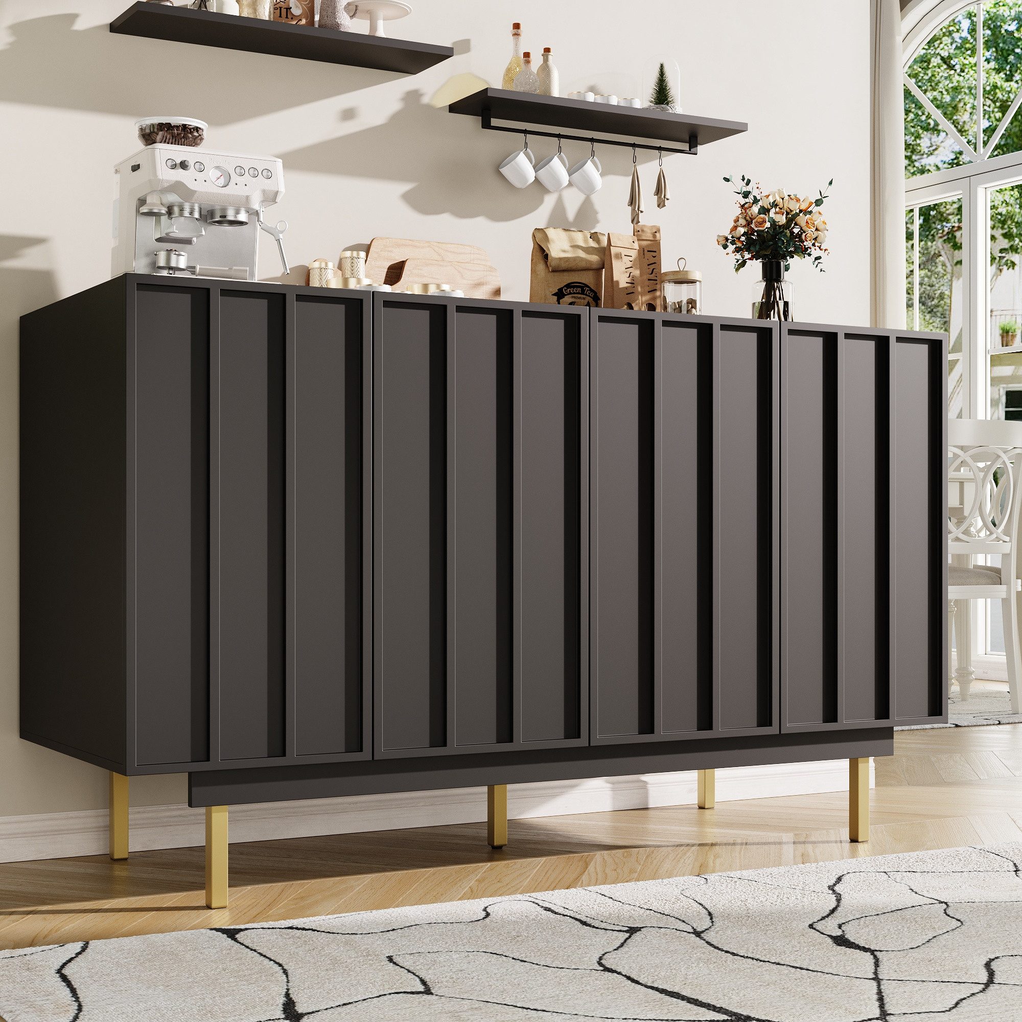 Flieks Sideboard (1 St., B140/T38,5/H82,5 cm, günstig online kaufen