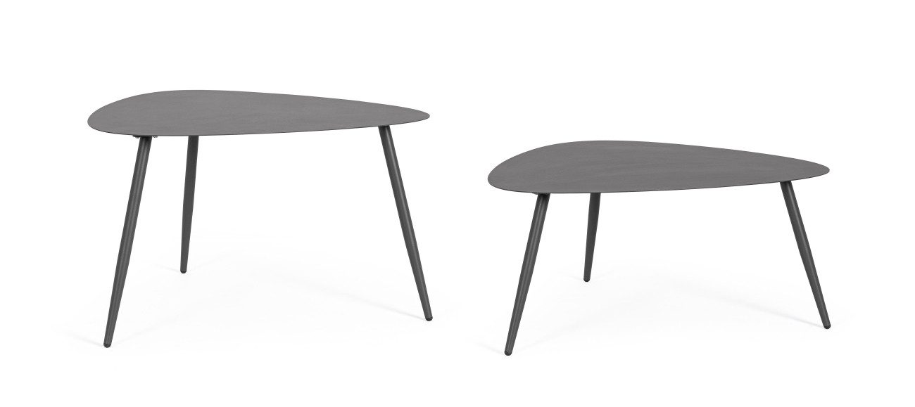 Bizzotto Couchtisch Set Yvonne aus Metall, günstig online kaufen