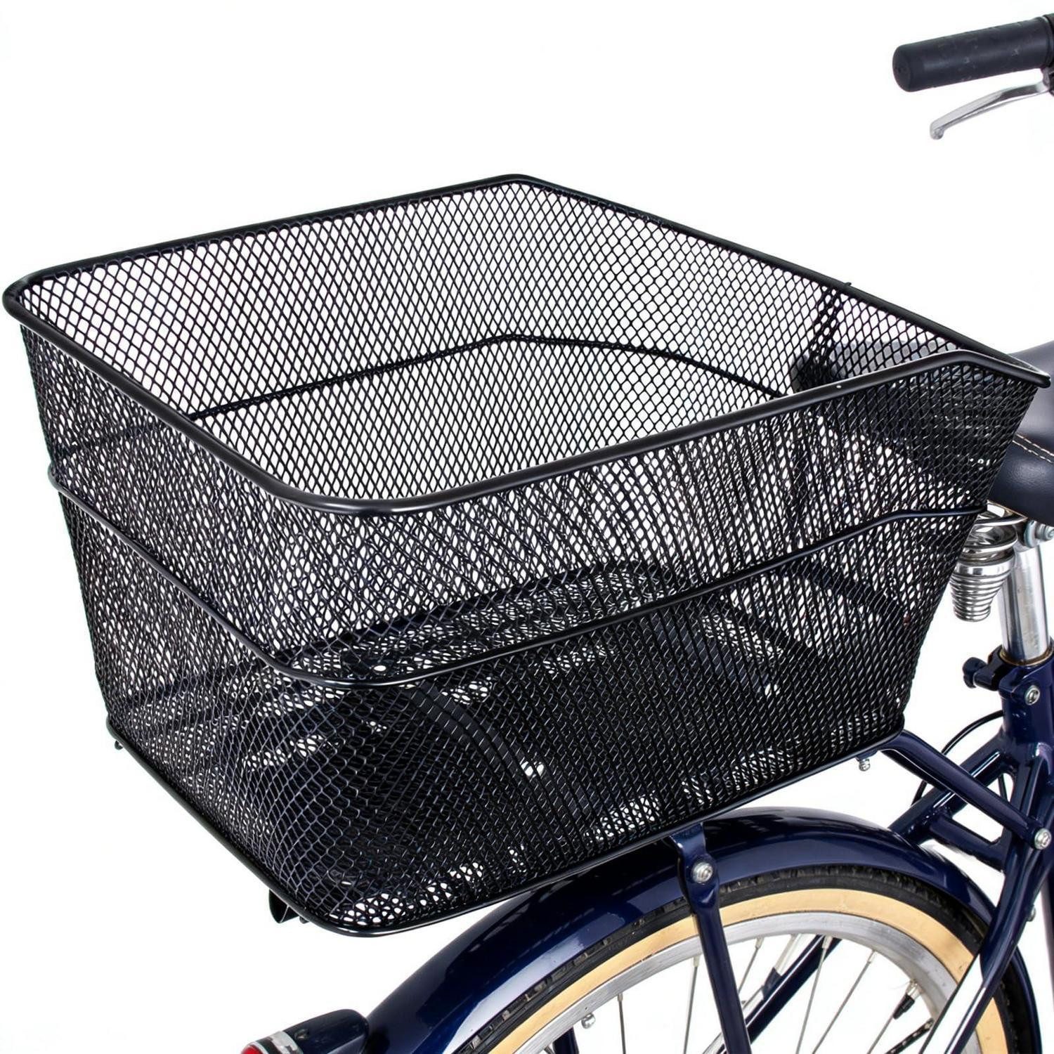 LuxusKollektion Fahrradkorb Fahrradkorb Hinten Metall Groß