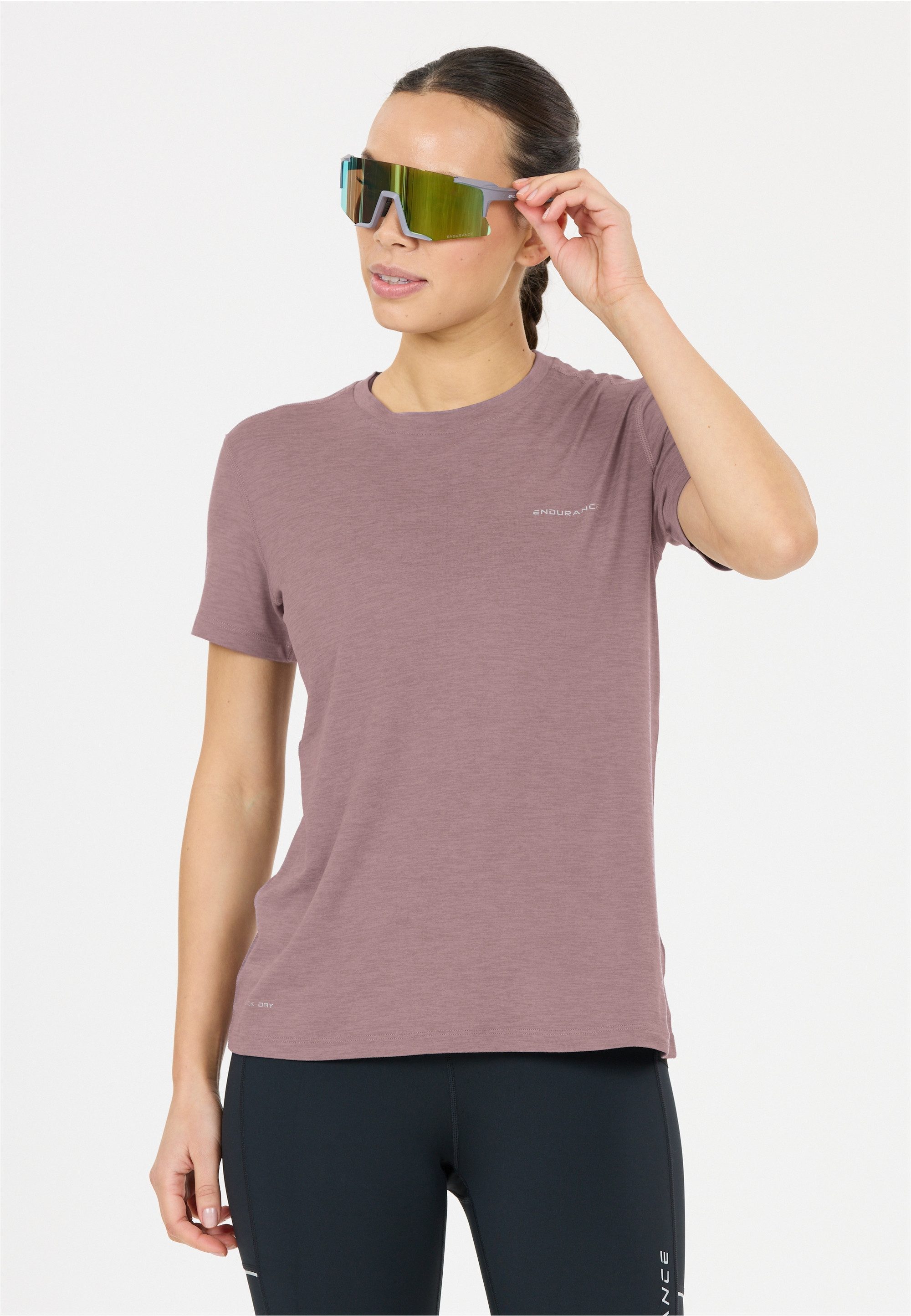 ENDURANCE Funktionsshirt Alvaly im simplen Design mit Quick Dry-Technologie