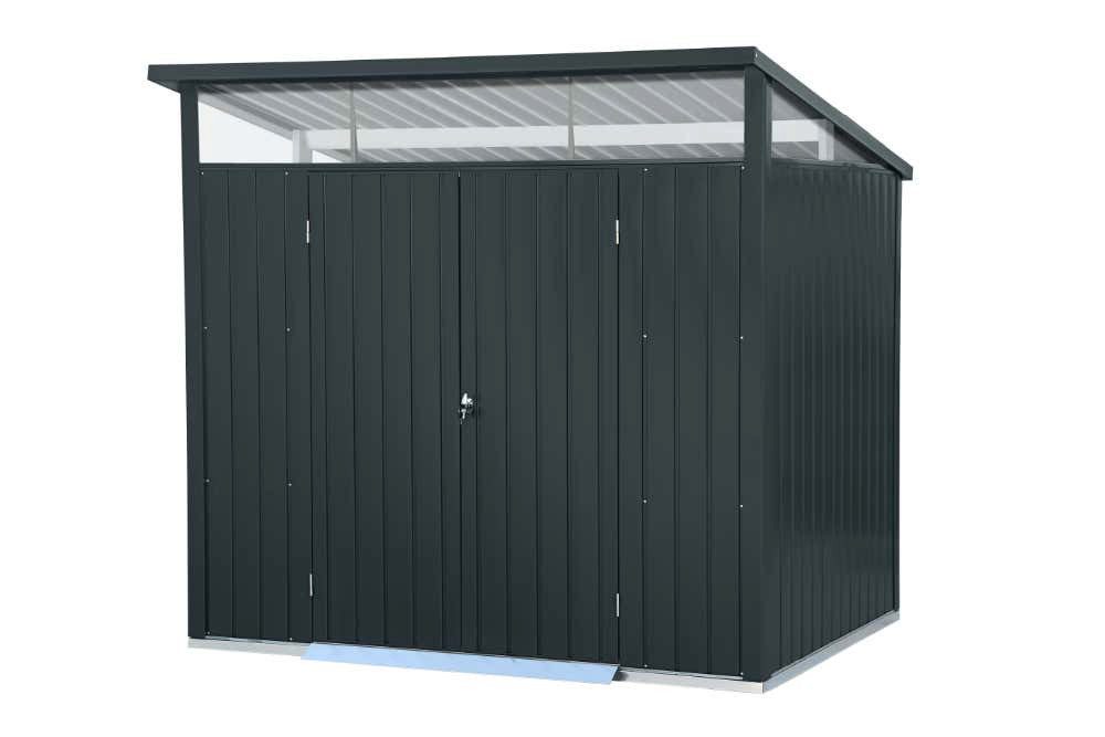 DURAMAX Gerätehaus DURAMAX Metall-2,5x2m Doppeltür, BxT: günstig online kaufen