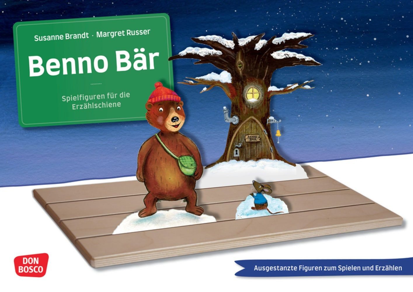 Benno Bär. Erzählschienen-Figurenset / Susanne Brandt, X