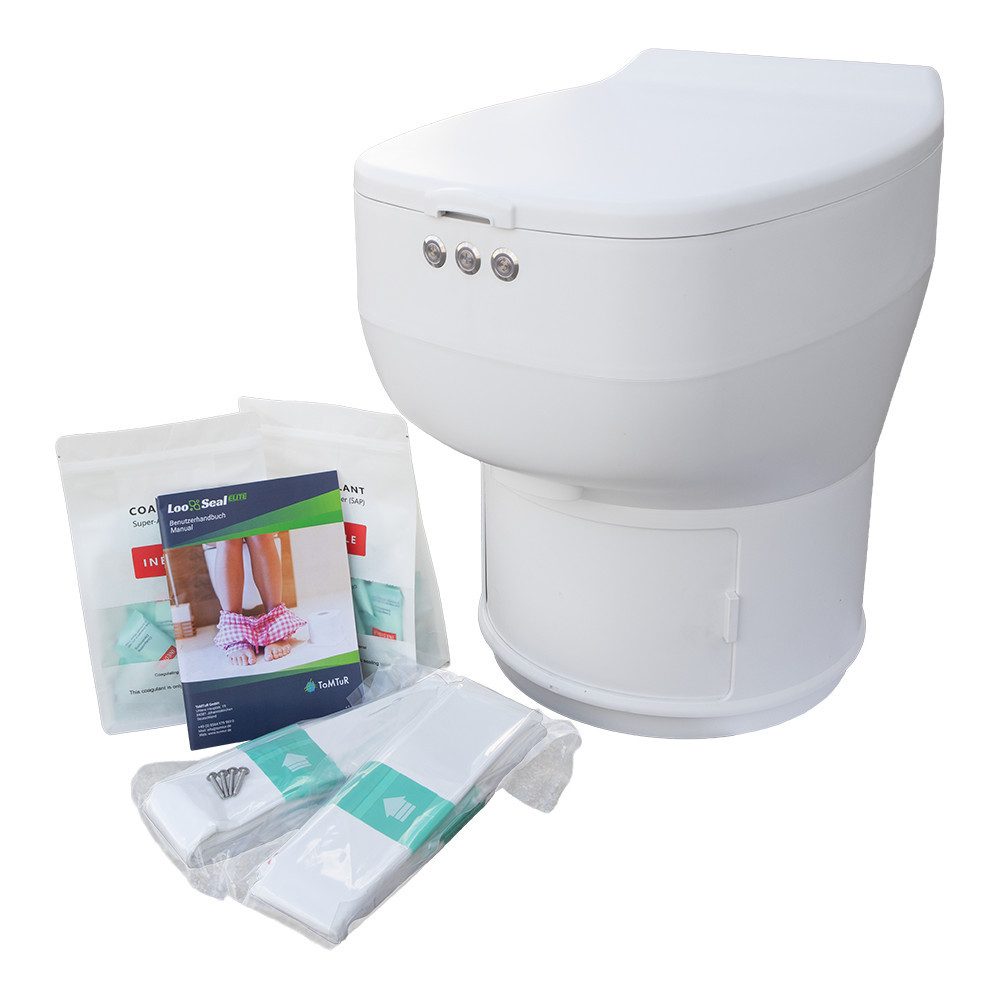 LooSeal Campingtoilette LooSeal® ELITE Verschweißer-Toilette zum Festeinbau