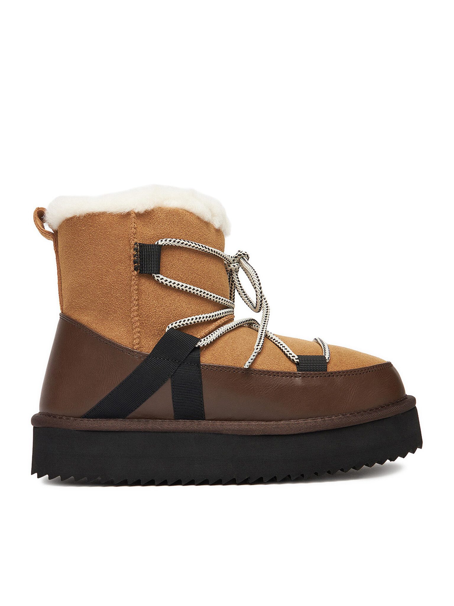 Deezee Damen-Schneestiefel Braun DZN-024 Winterstiefel