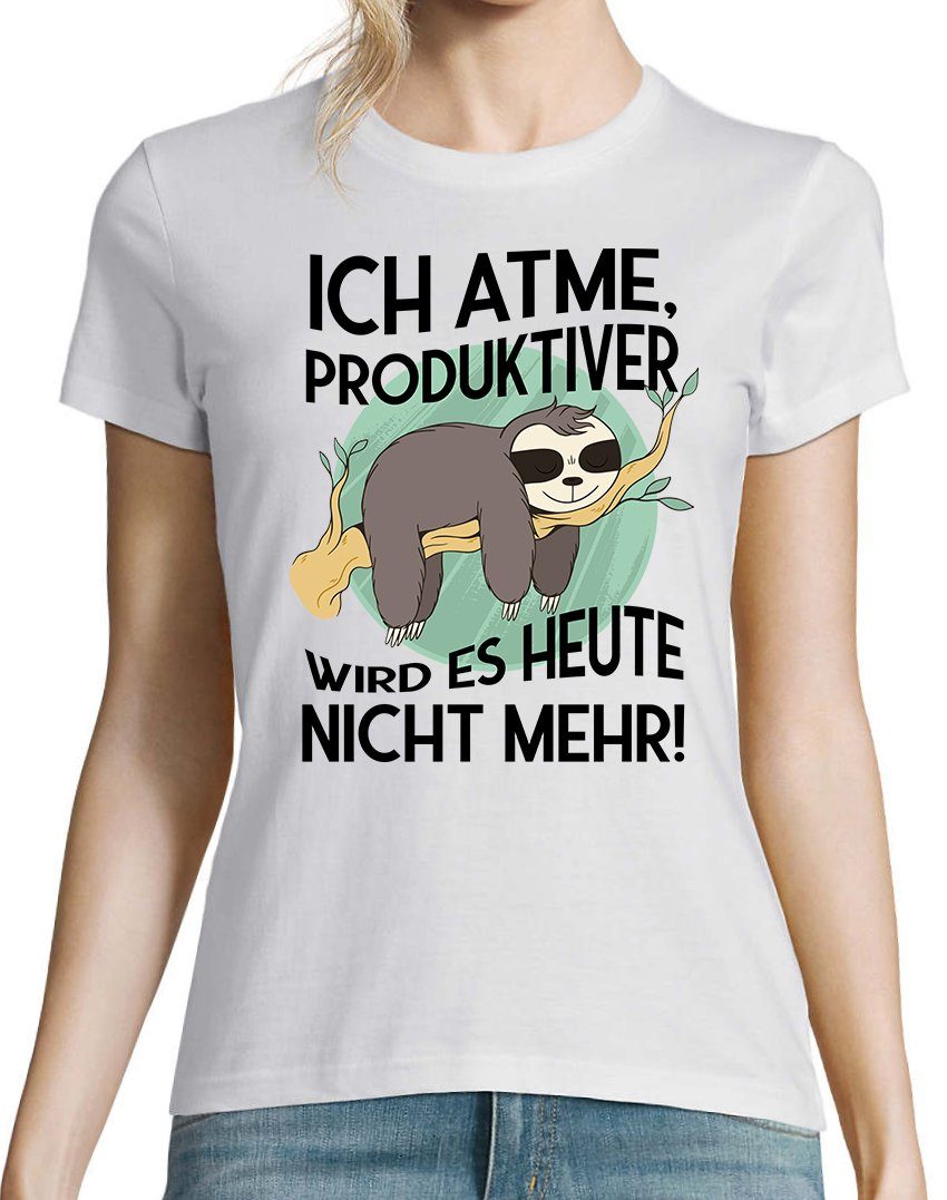 Youth Designz T-Shirt Ich atme, produktiver günstig online kaufen