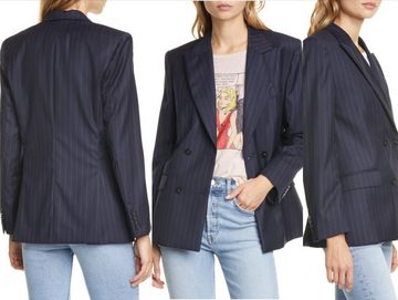 RedOne Jackenblazer RE/DONE 70S Double Breasted Blazer Nadelstreifen Pinstripes Jacke Sakk