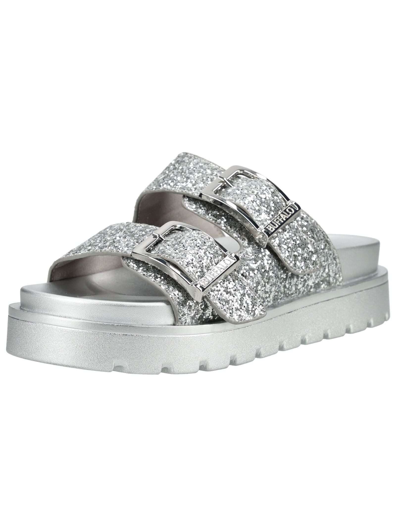 Buffalo Buffalo Pantoletten Lederimitat Pantolette günstig online kaufen