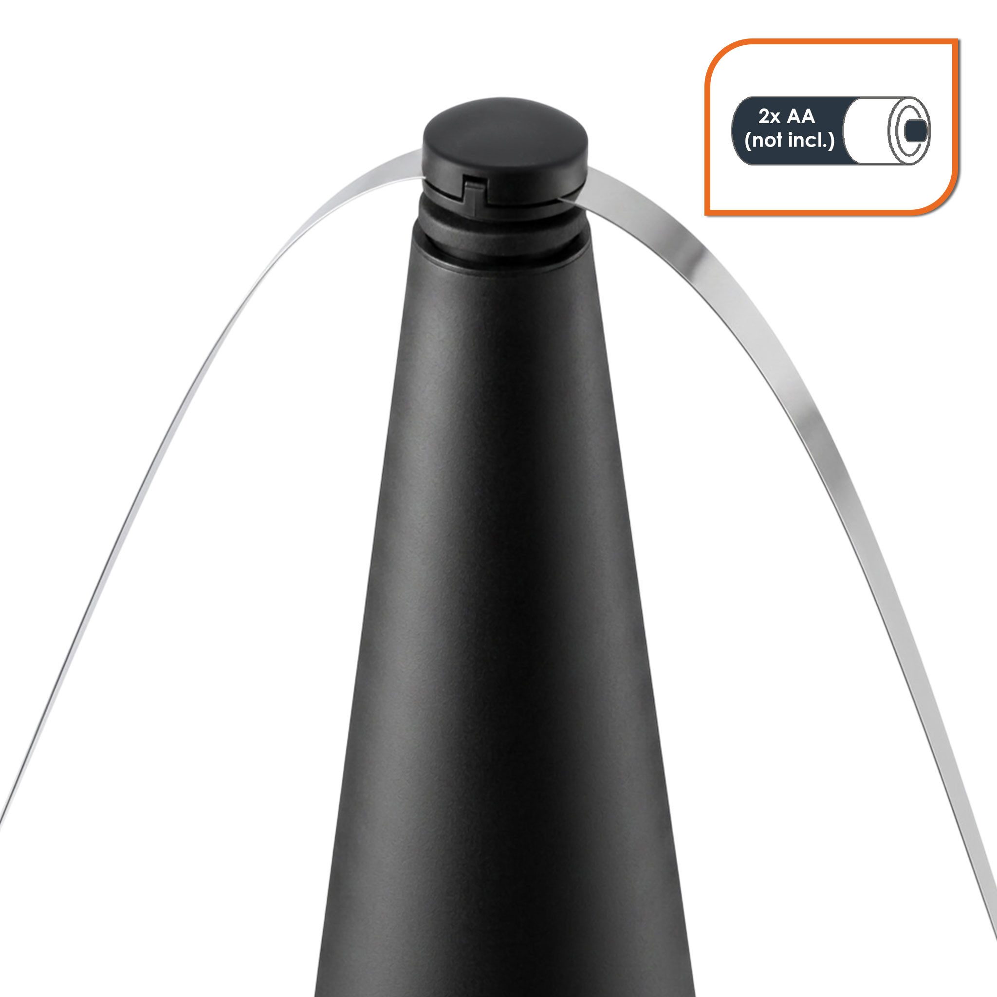 Spetebo Insektenabwehrgerät Fliegenwedler schwarz Insekten Abwehr Ventilator, Anzahl 1-tlg., Stück, Batterie betrieben
