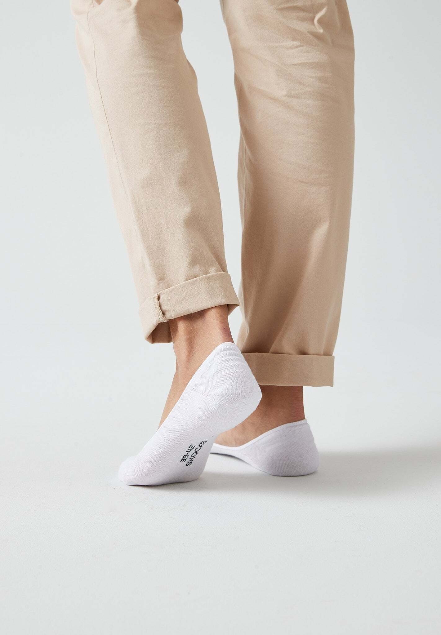 SNOCKS Füßlinge Loafer Socken Ballerina Socken (6-Paar) aus Bio-Baumwolle, perfekt für Ballerinas