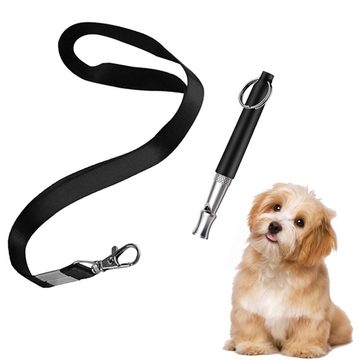 Lubgitsr Hundepfeife Hundepfeife Whistle für Hundeausbildung, Hundepfeife mit Lanyard, (1-St)