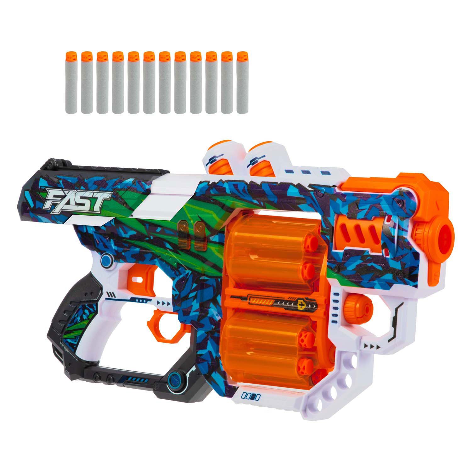 Toi-Toys Blaster Spielzeugpistole Foam Strike Fast L