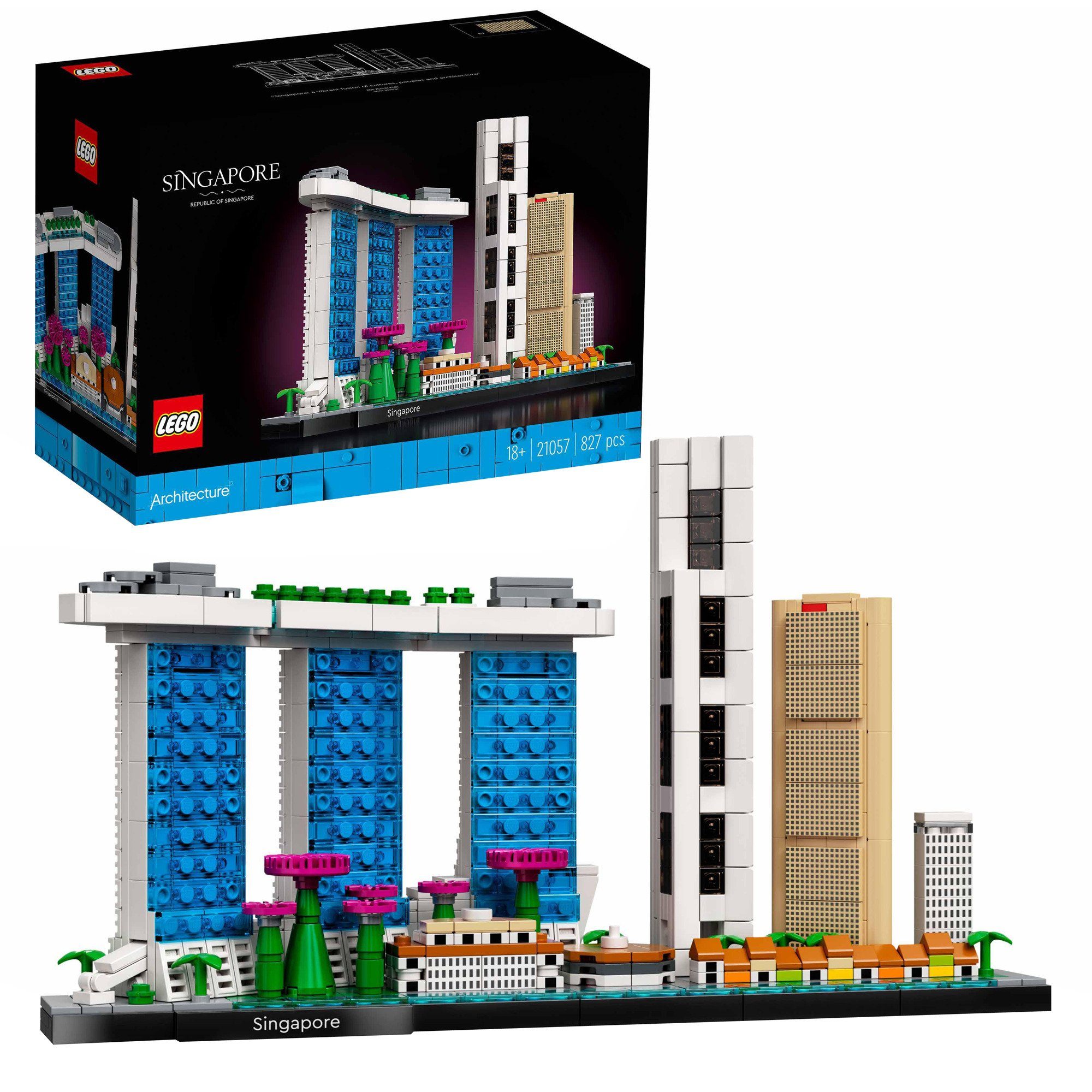 LEGO® LEGO Architecture Singapur, Konstruktionsspielzeug Spielbausteine günstig online kaufen