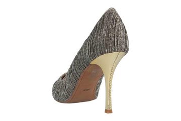 J.Reneé Ginesia Taupe Gold Pumps