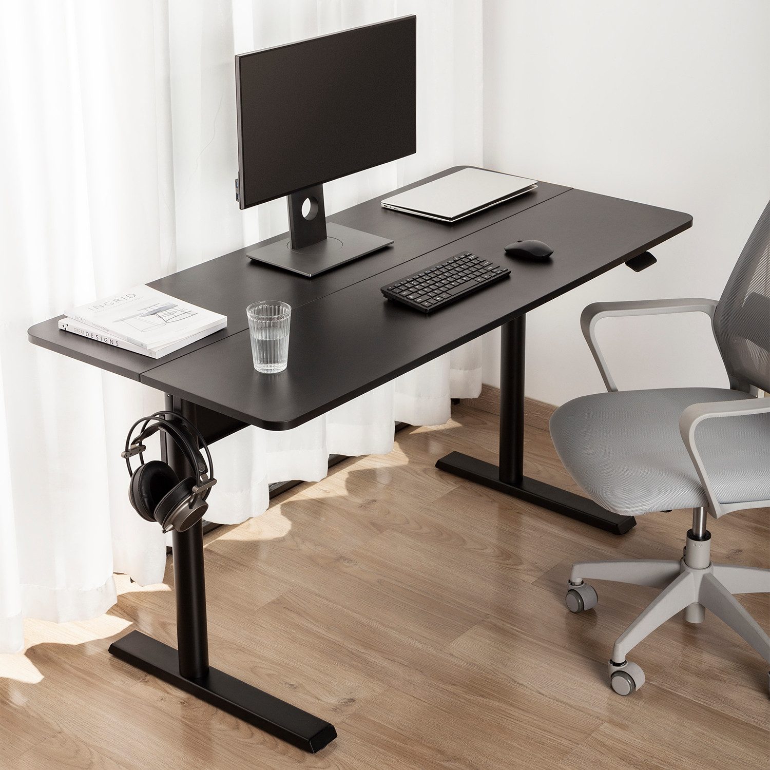 Ergo Office Schreibtisch ER-453, Ergonomischer Schreibtisch günstig online kaufen