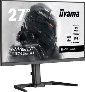 Iiyama G2745QSU-B1 Gaming-Monitor (68,5 cm/27 ", 2560 x 1440 px, WQHD, 1 ms Reaktionszeit, 100 Hz, IPS)