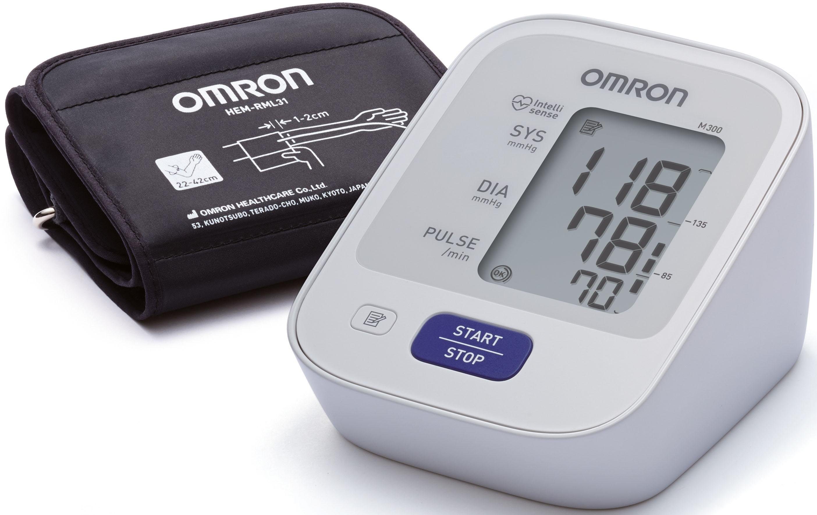 Omron Oberarm-Blutdruckmessgerät Omron M300 - Oberarm Blutdruckmessgerät