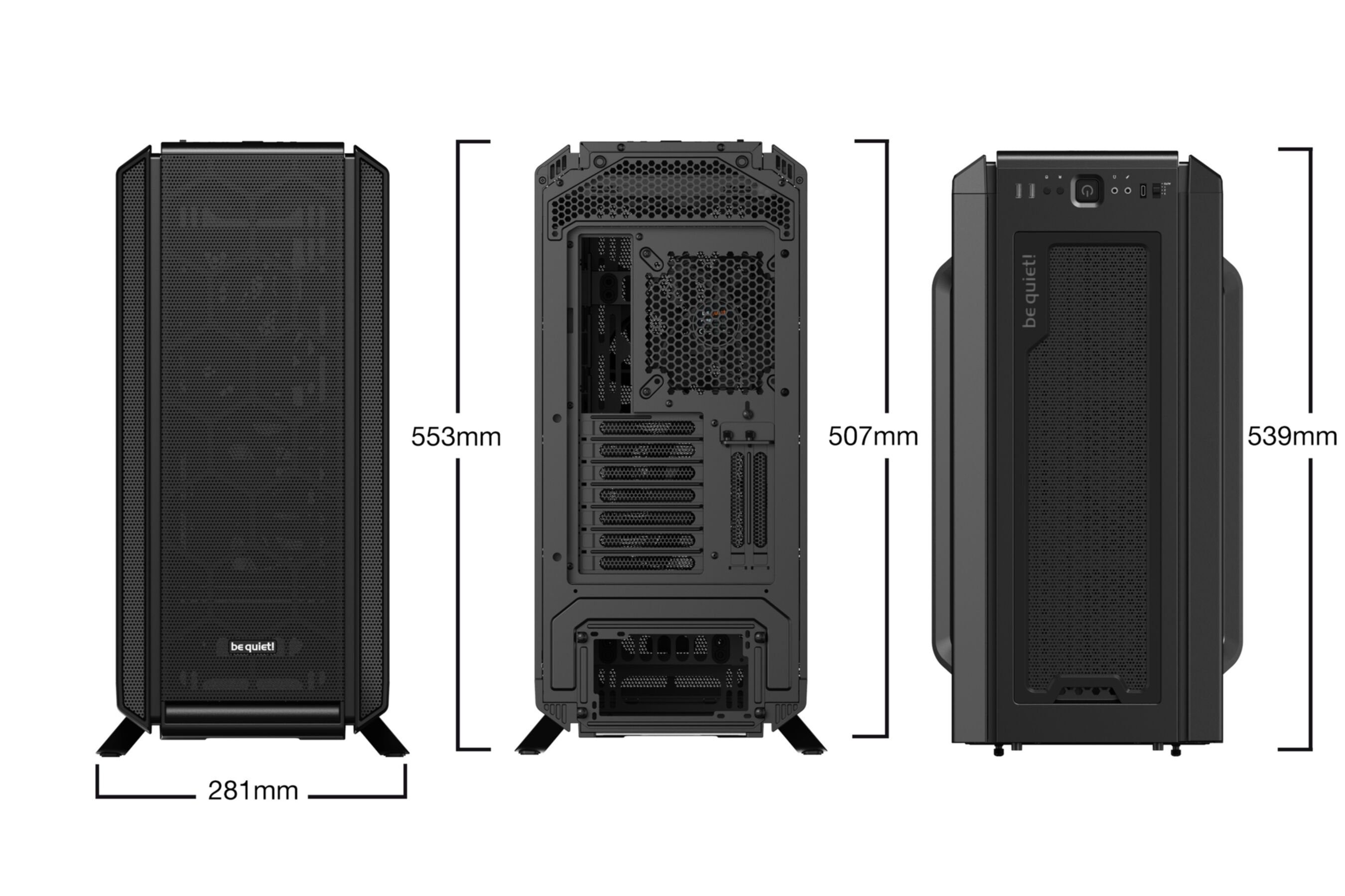 be quiet! PC-Gehäuse Silent Base 802 Black