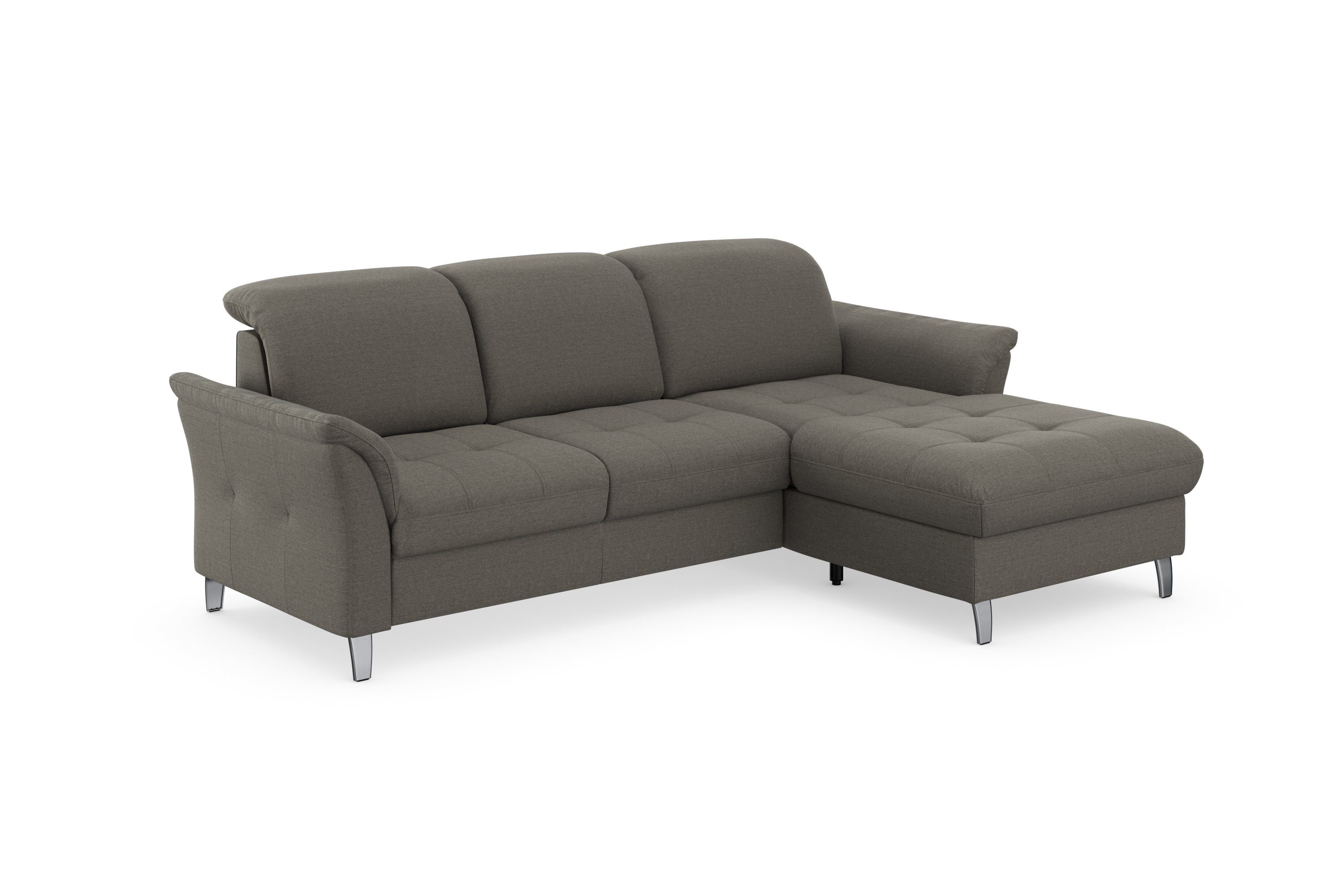 sit&more Ecksofa Maggiore, wahlweise mit Bettkasten Bettfunktion Kopfteilverstellung, und