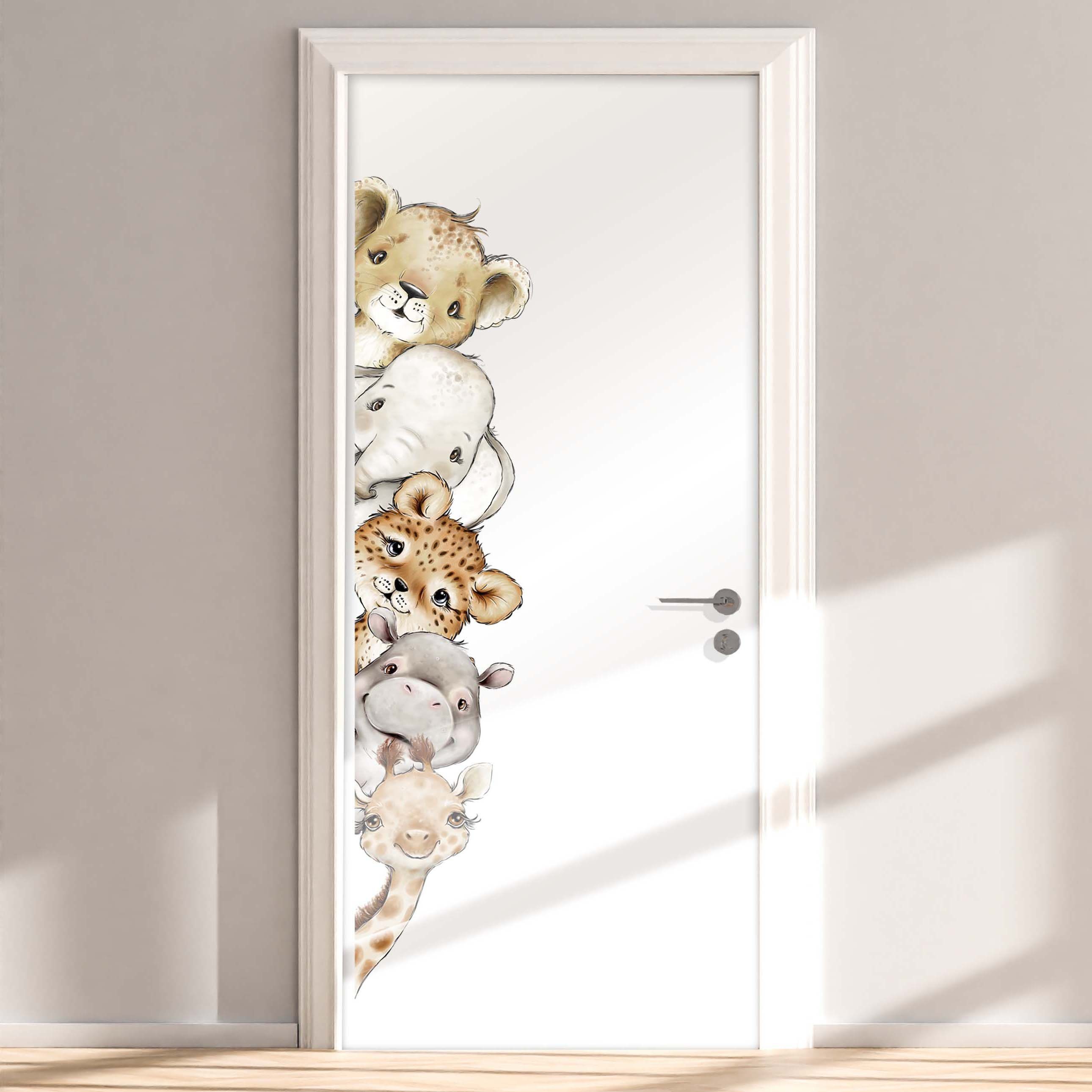 WANDKIND Wandtattoo Türaufkleber Kinderzimmer (Türsticker), Wieder günstig online kaufen