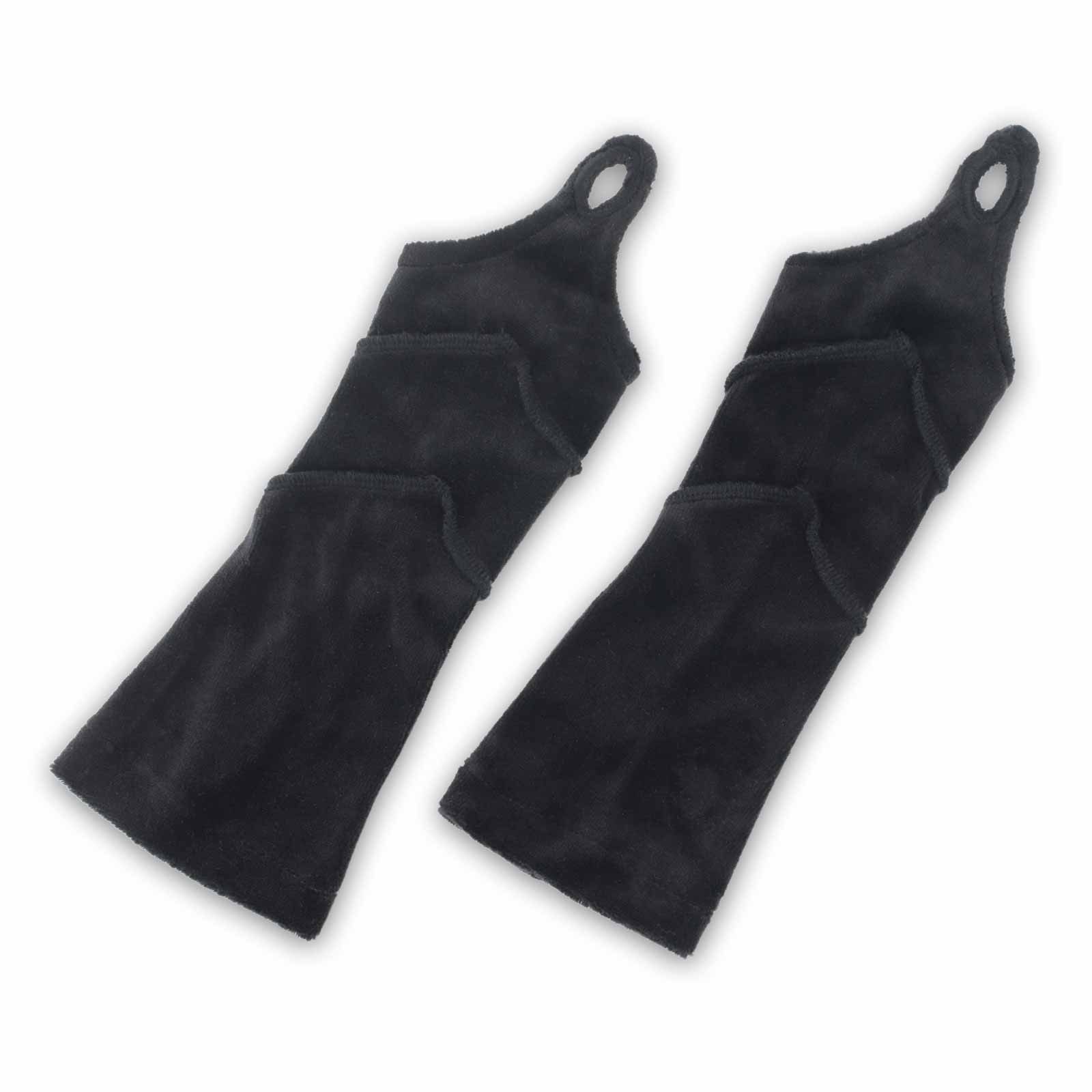 KUNST UND MAGIE Armstulpen Kinder Samt Armstulpen Stulpen Handwärmer Handschuhe Boho