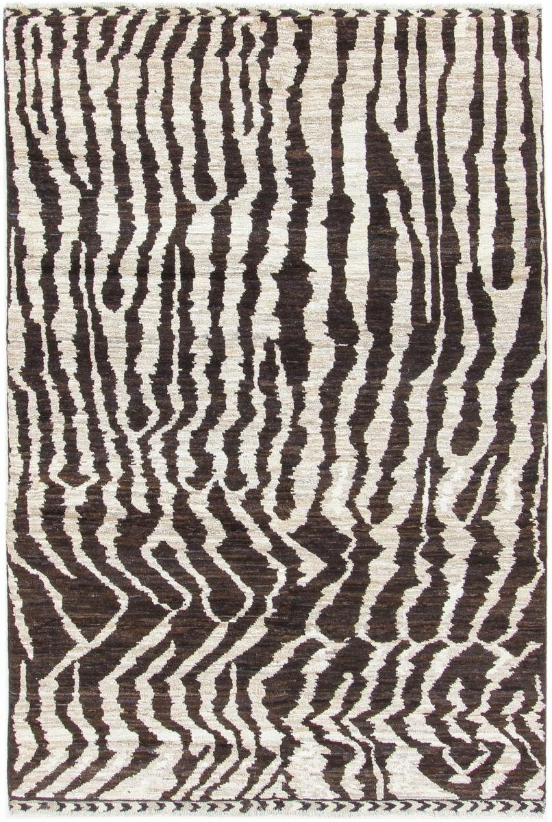 Trading, mm Orientteppich, rechteckig, 20 154x230 Orientteppich Berber Moderner Höhe: Design Handgeknüpfter Nain Ela