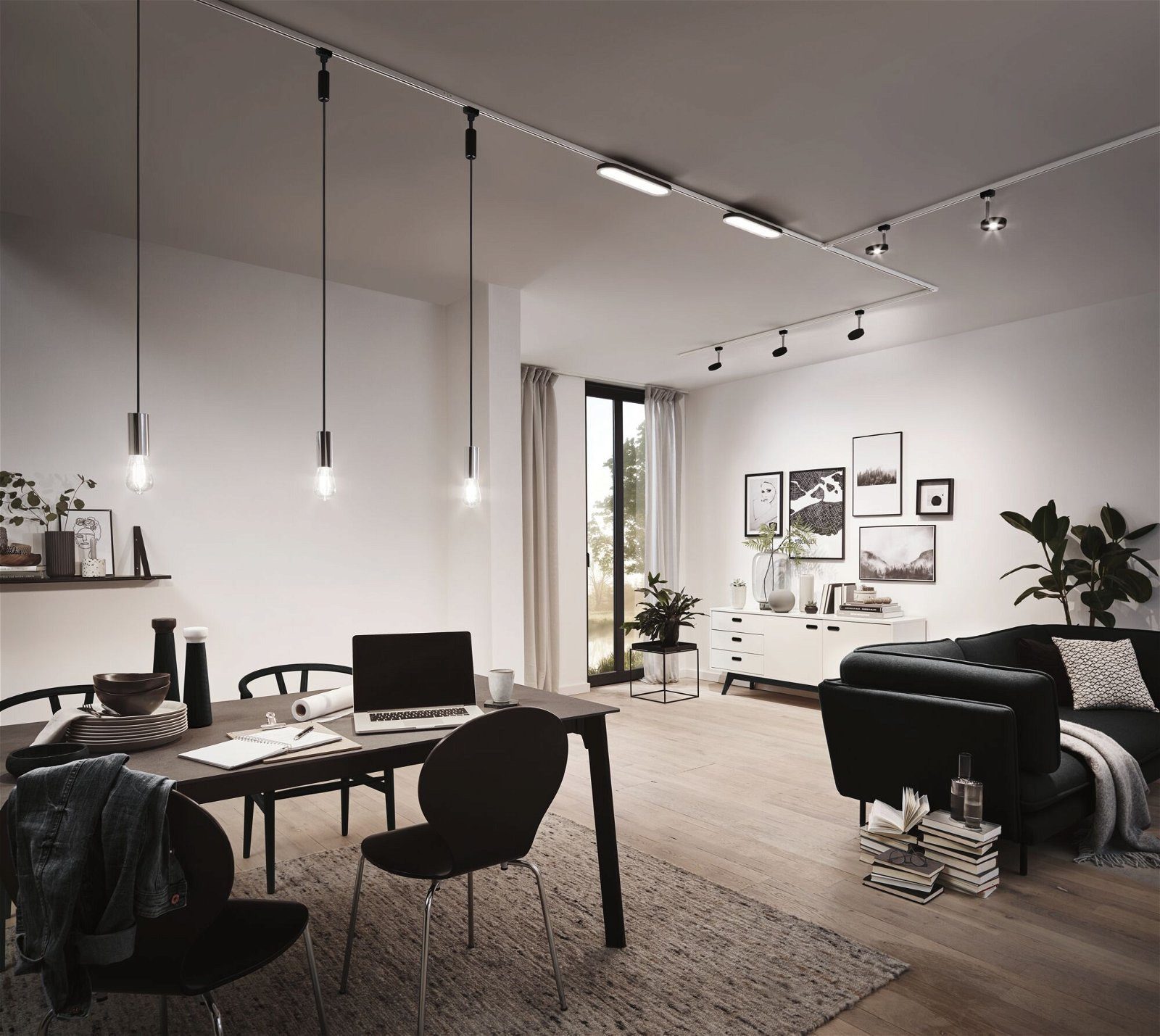 Paulmann Schienensystem-Schienen URail Schiene 1m 230V, 100 cm, (1-tlg) günstig online kaufen