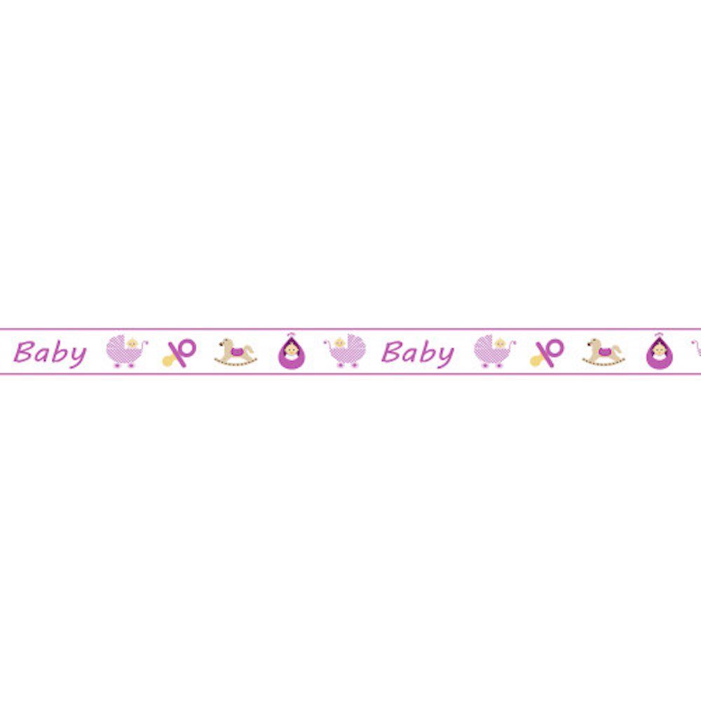 URSUS Bastelperlen Masking Tape 'Baby' rosa, 1 Rolle, 15 mm x 10 m