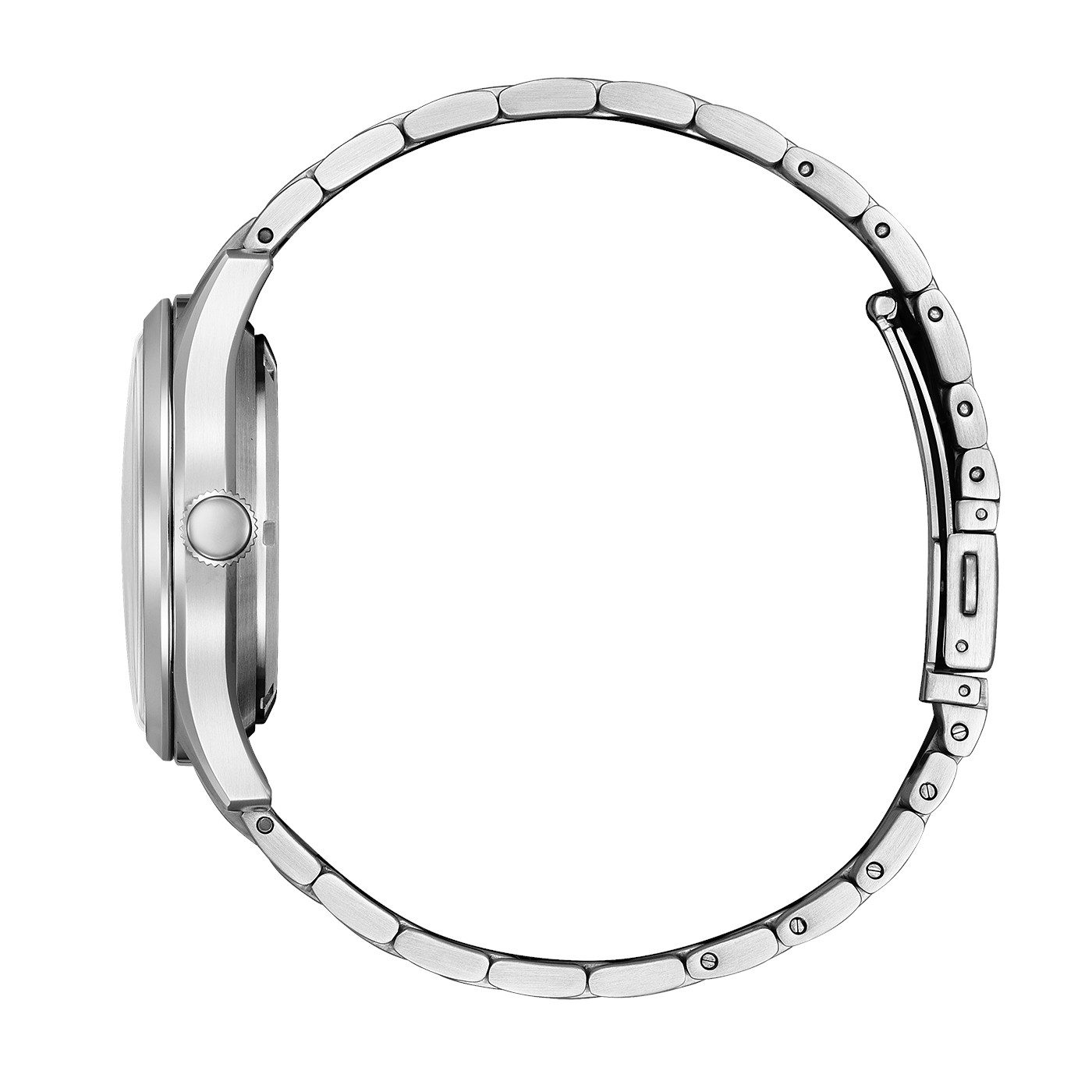 Citizen Automatikuhr Crystal Seven NH8391-51XC, Armbanduhr, Herrenuhr, Mechanische Uhr, Edelstahlarmband, analog
