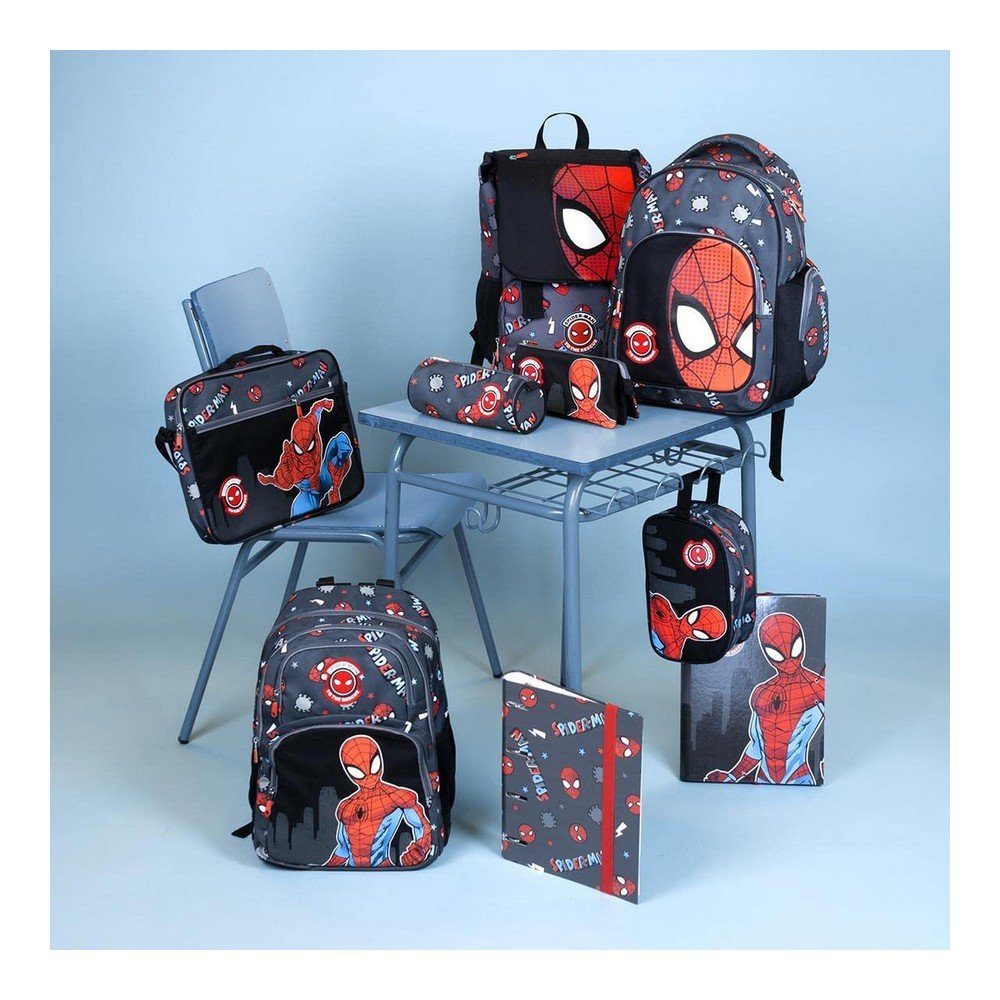 Spiderman Handtasche x x 29 cm 6 Spiderman Schultasche 38 Schwarz